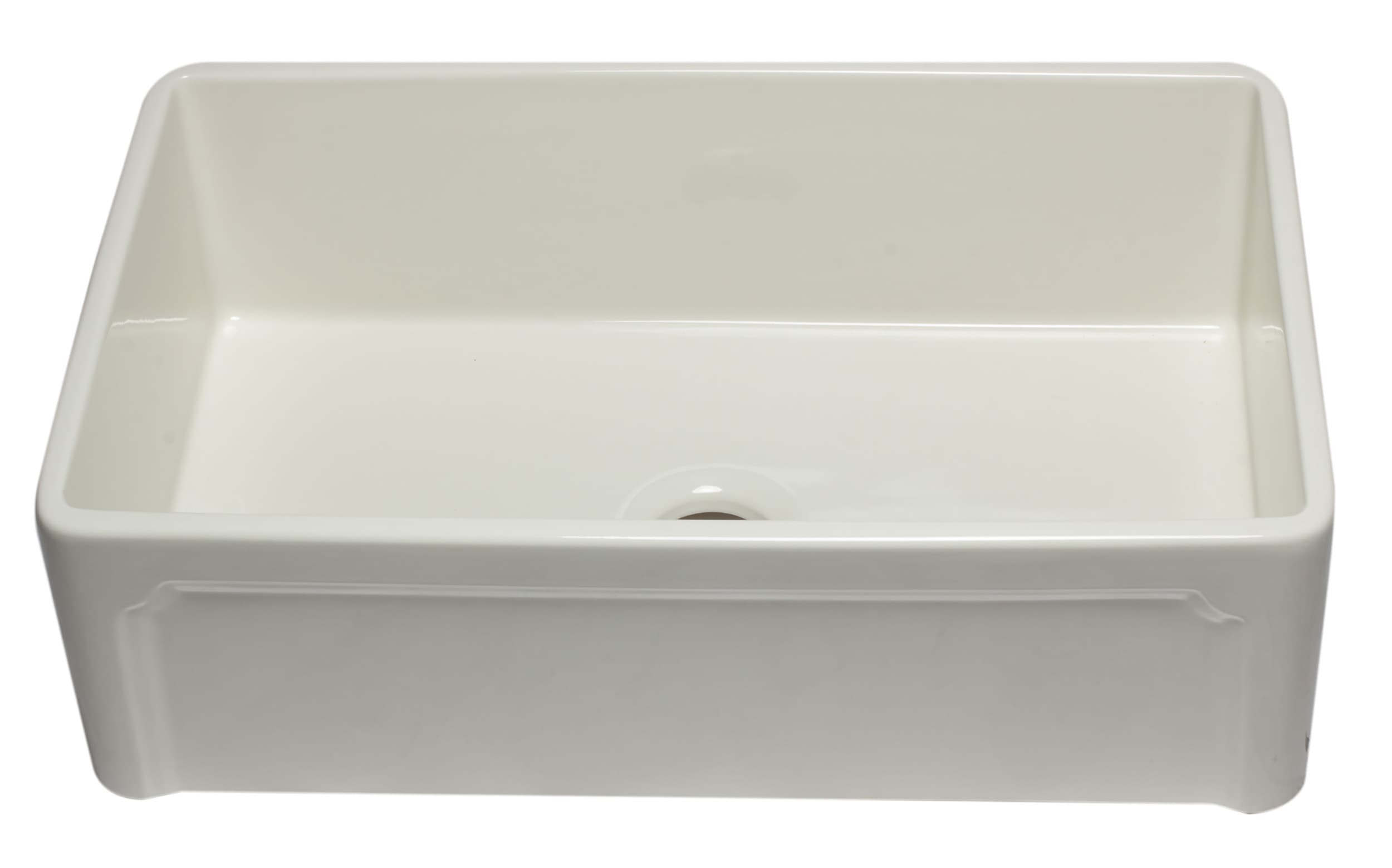 ALFI AB3320SB-B Single Fireclay Farmhouse Kitchen Sink - image 3