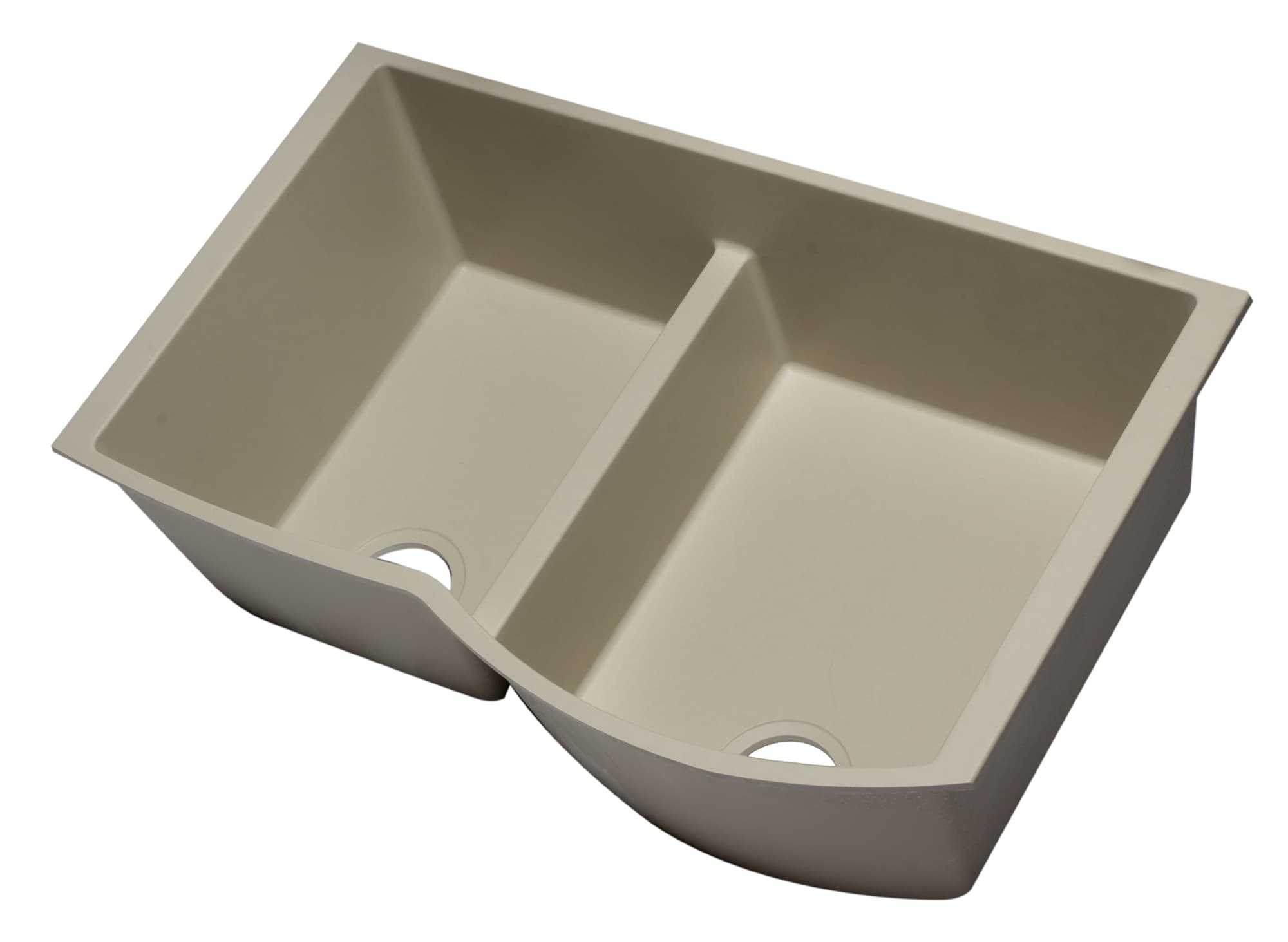 ALFI AB3320UM Double Bowl Undermount Granite Composite Kitchen Sink - image 4