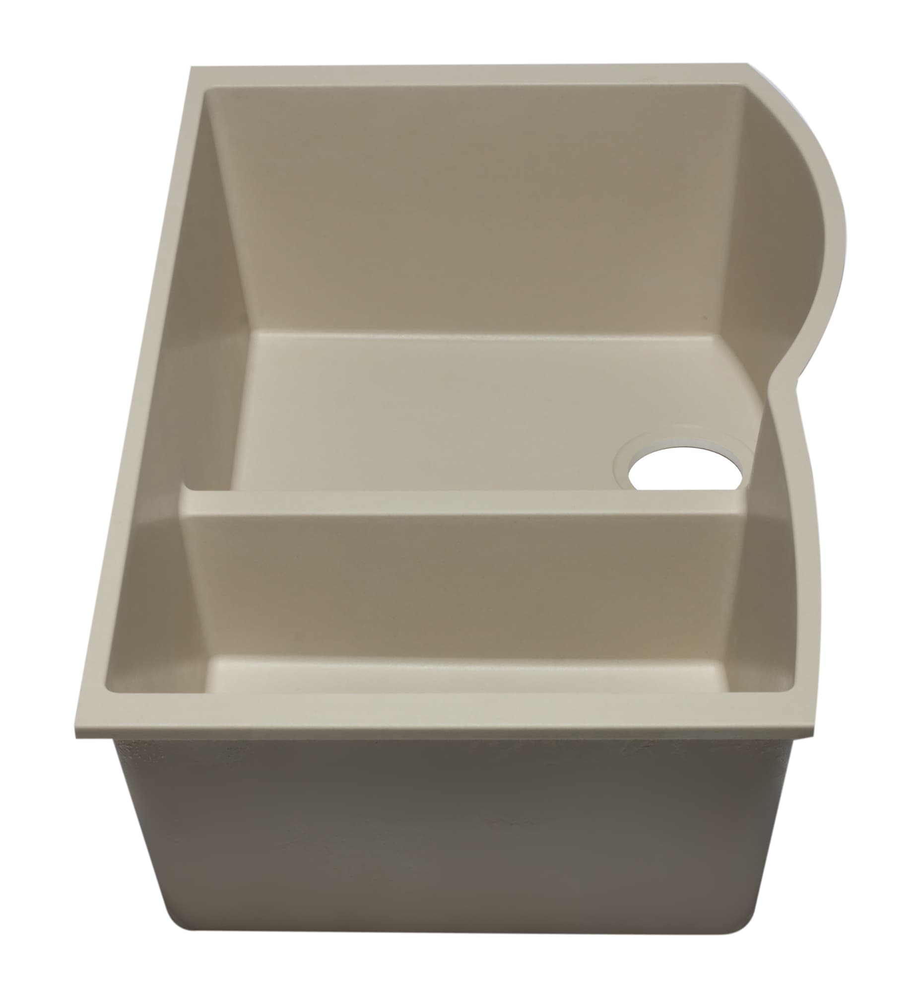 ALFI AB3320UM Double Bowl Undermount Granite Composite Kitchen Sink - image 5