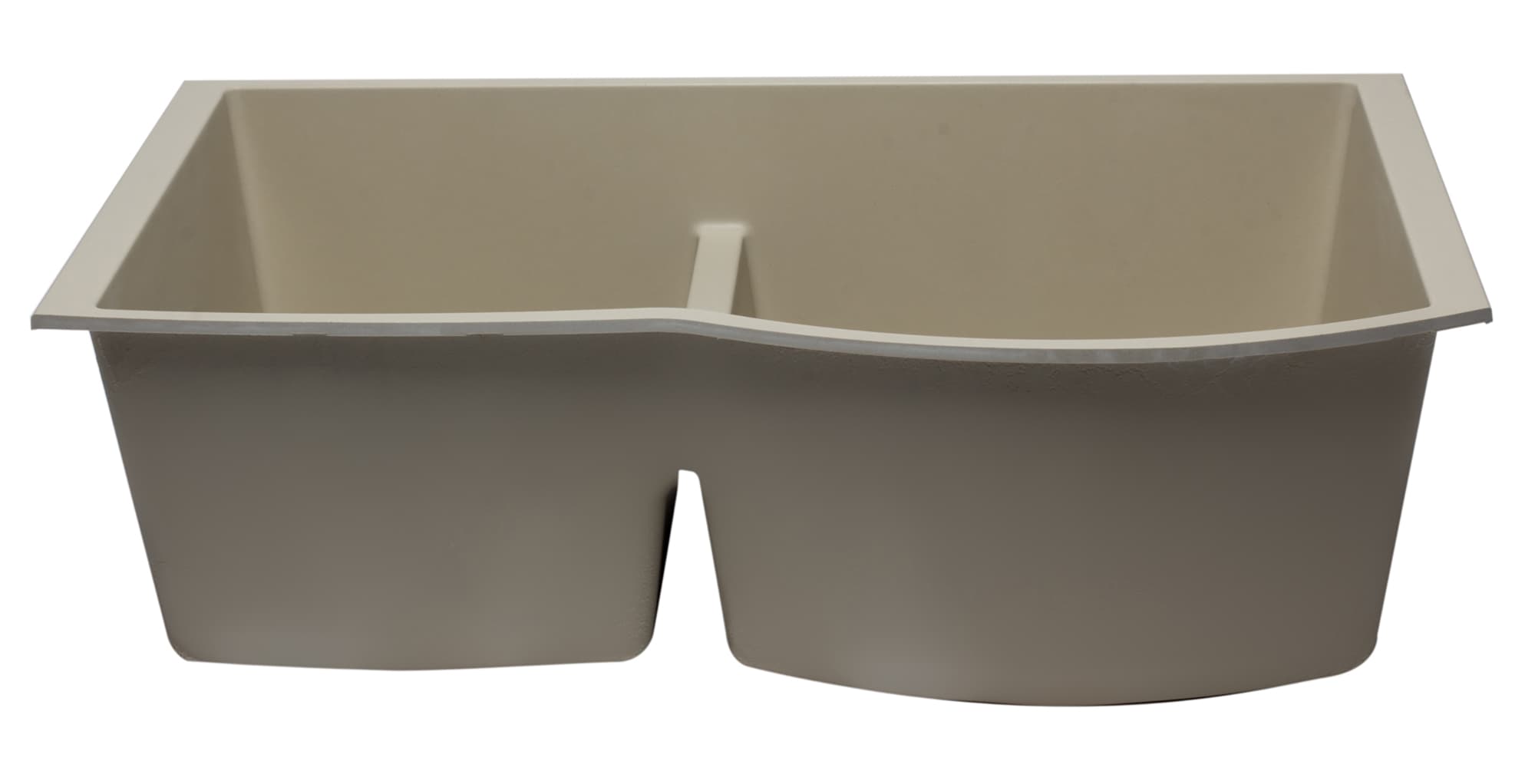 ALFI AB3320UM Double Bowl Undermount Granite Composite Kitchen Sink - image 7