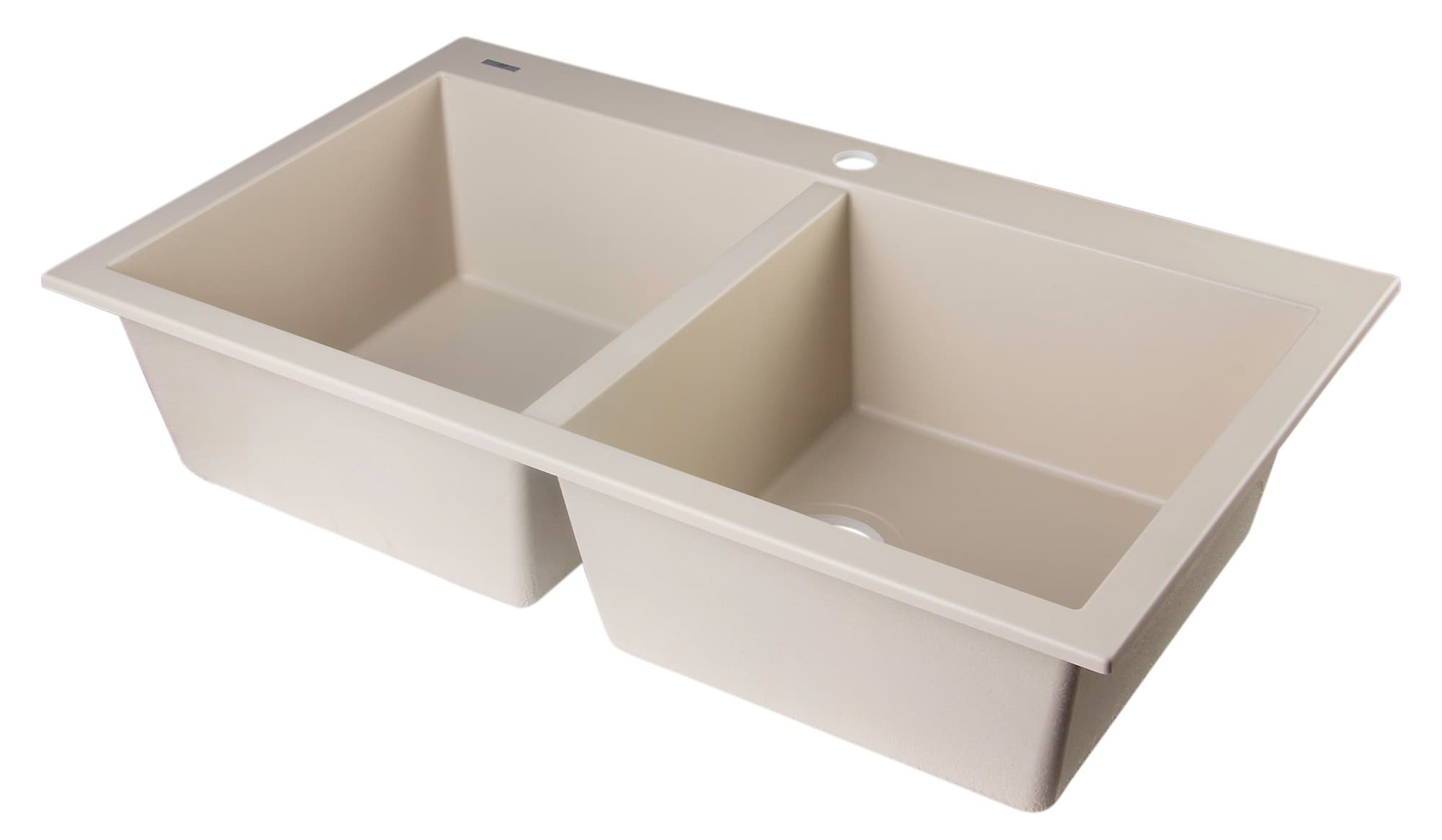ALFI AB3420DI Double Bowl Granite Composite Kitchen Sink - image 3