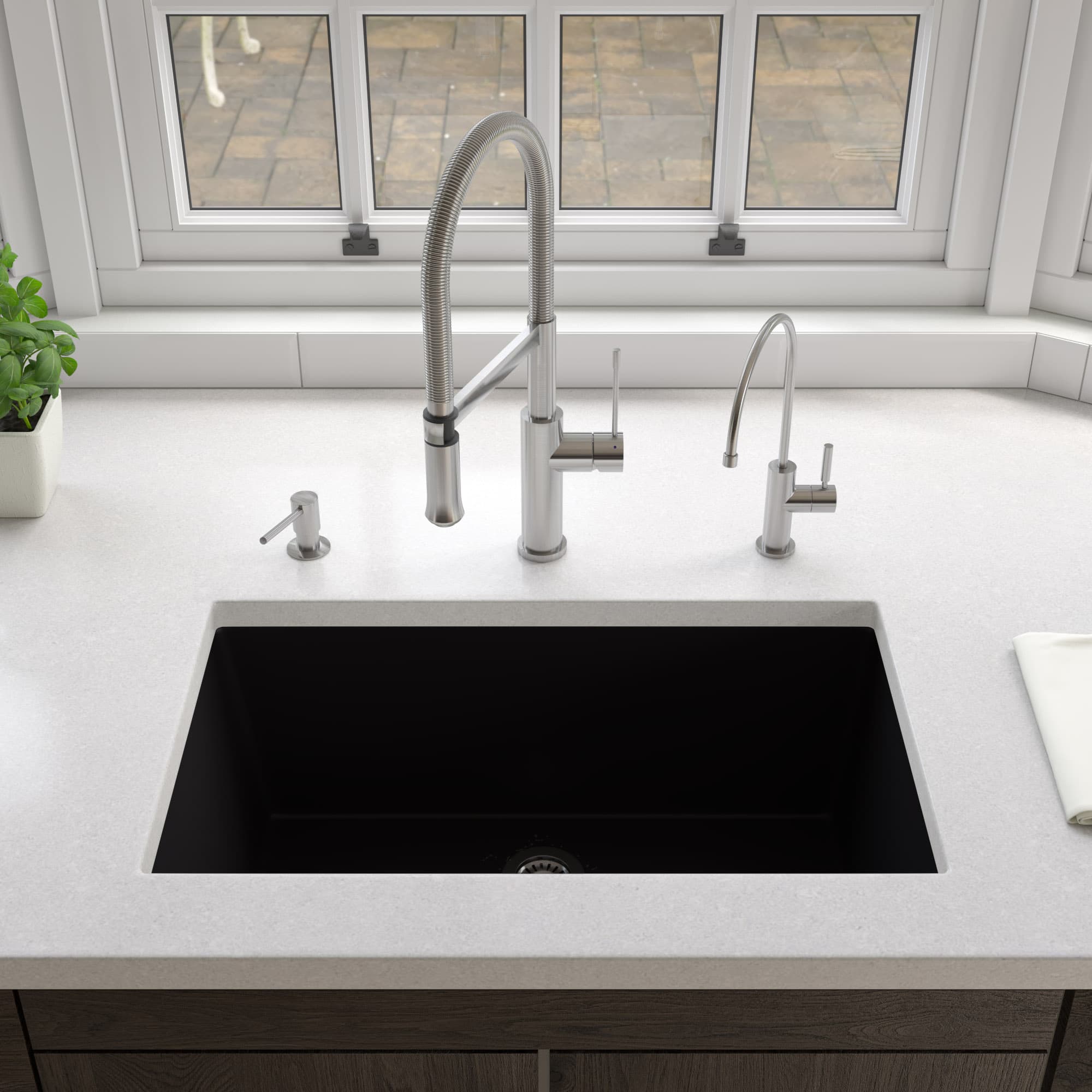 ALFI AB3018UD Fireclay Kitchen Sink - image 5
