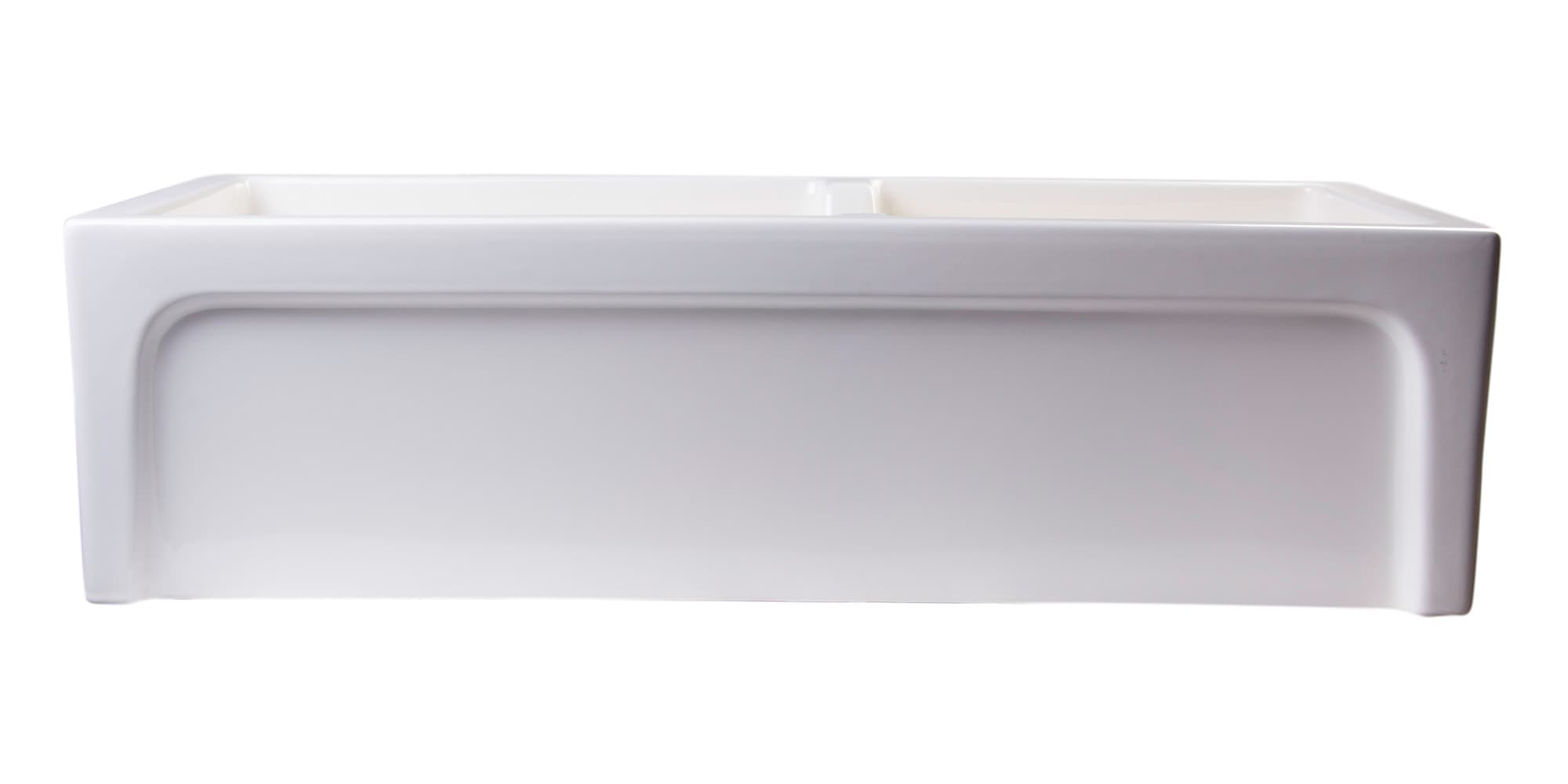 ALFI AB3618ARCH Arched Apron Fireclay Farm Kitchen Sink - image 3