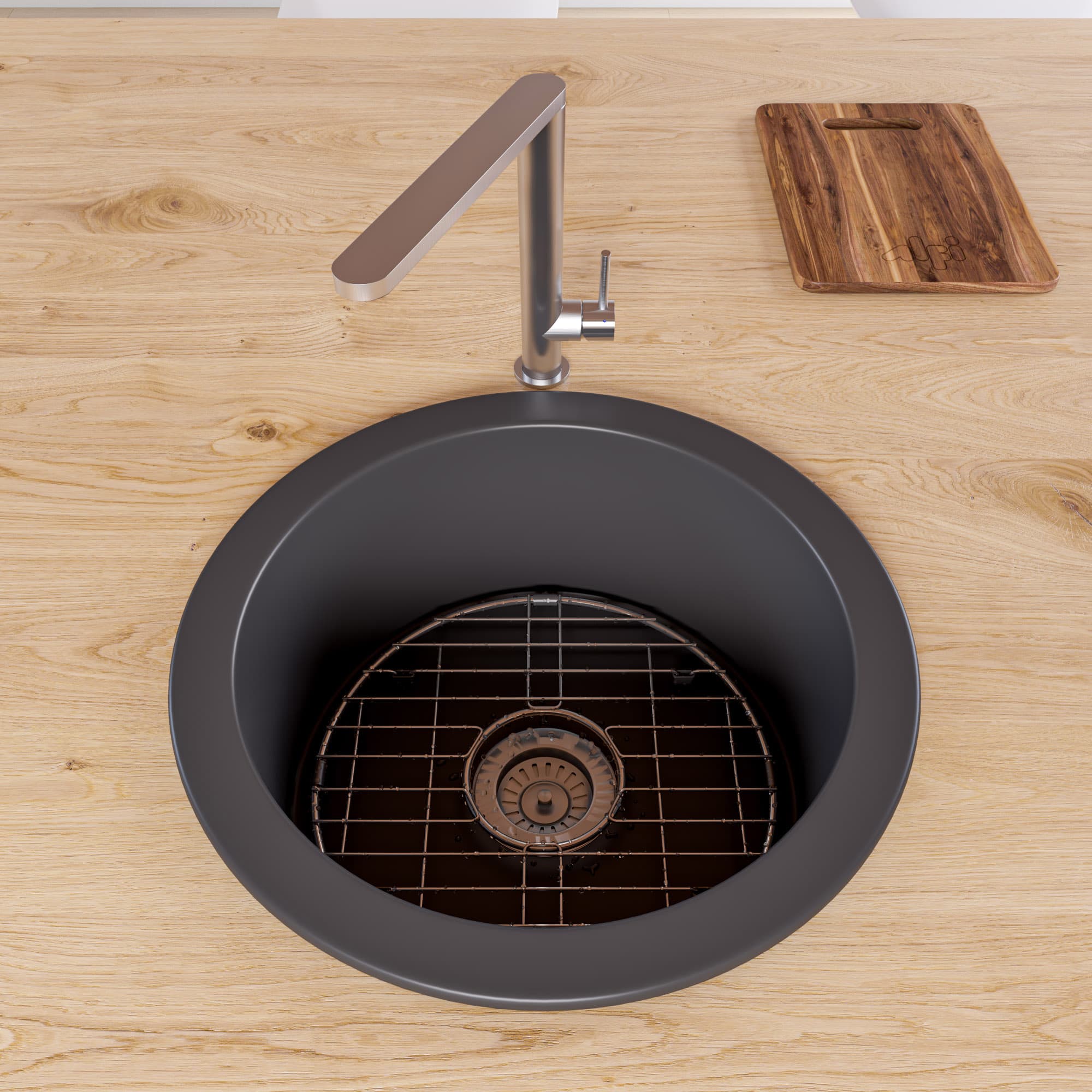 ALFI ABGR18R Round Stainless Steel Grid - image 7