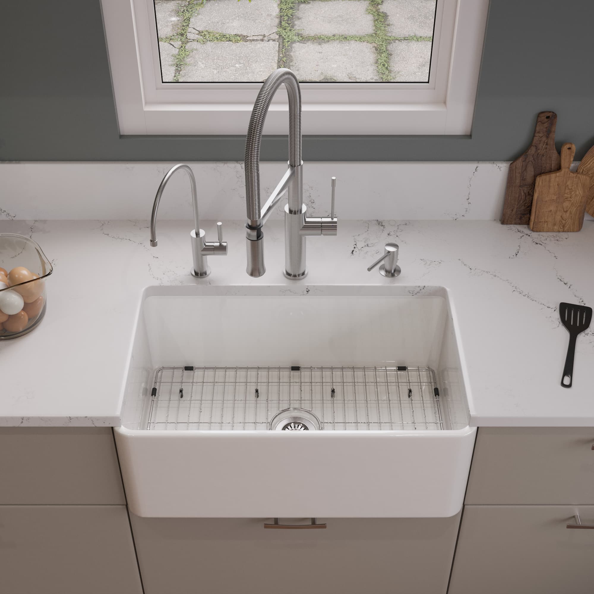 ALFI ABGR30 Stainless Steel Kitchen Sink Grid - image 2