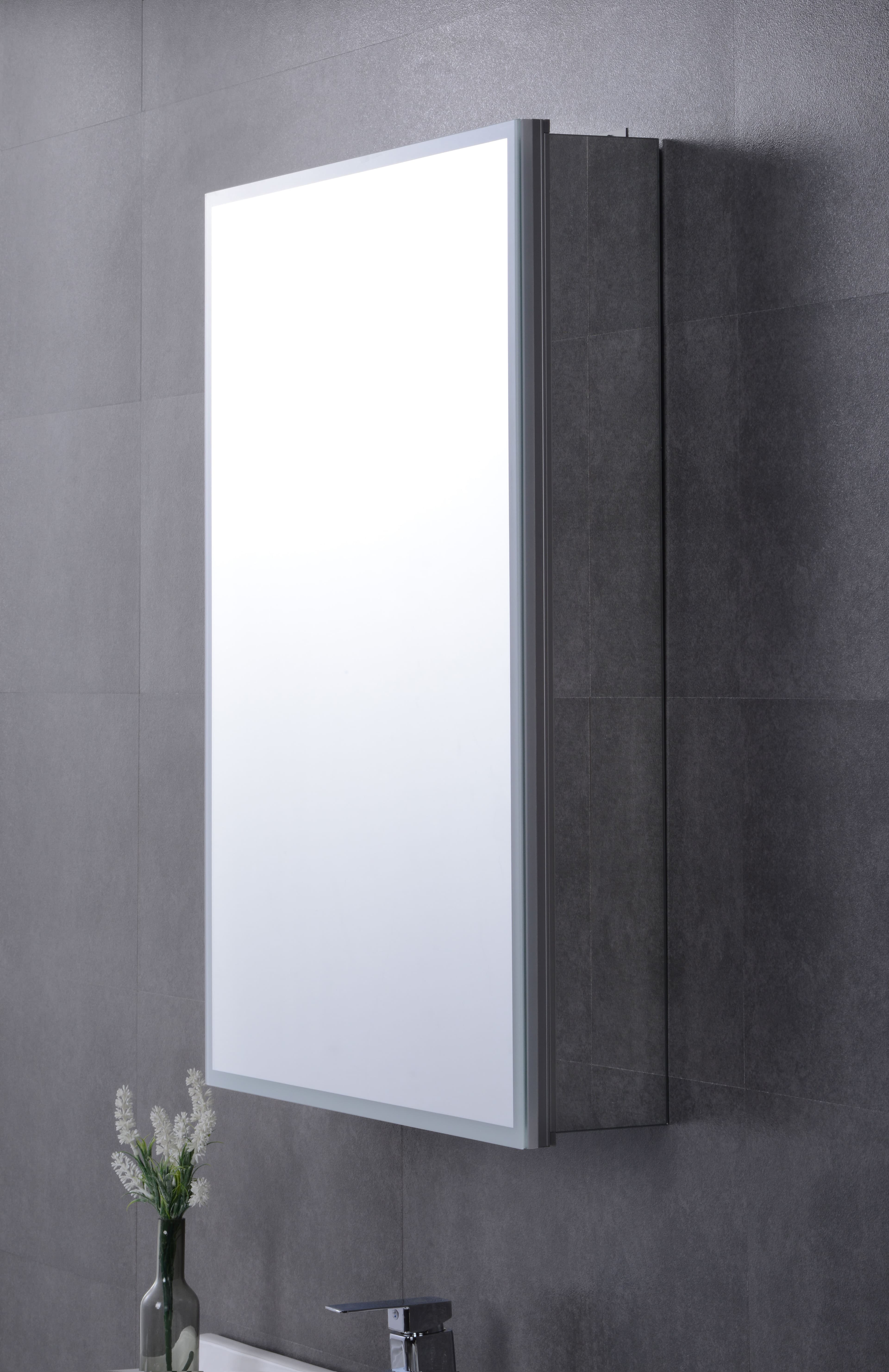 ALFI ABMC2432 24"x32" Single Door LED Medicine Cabinet - image 3