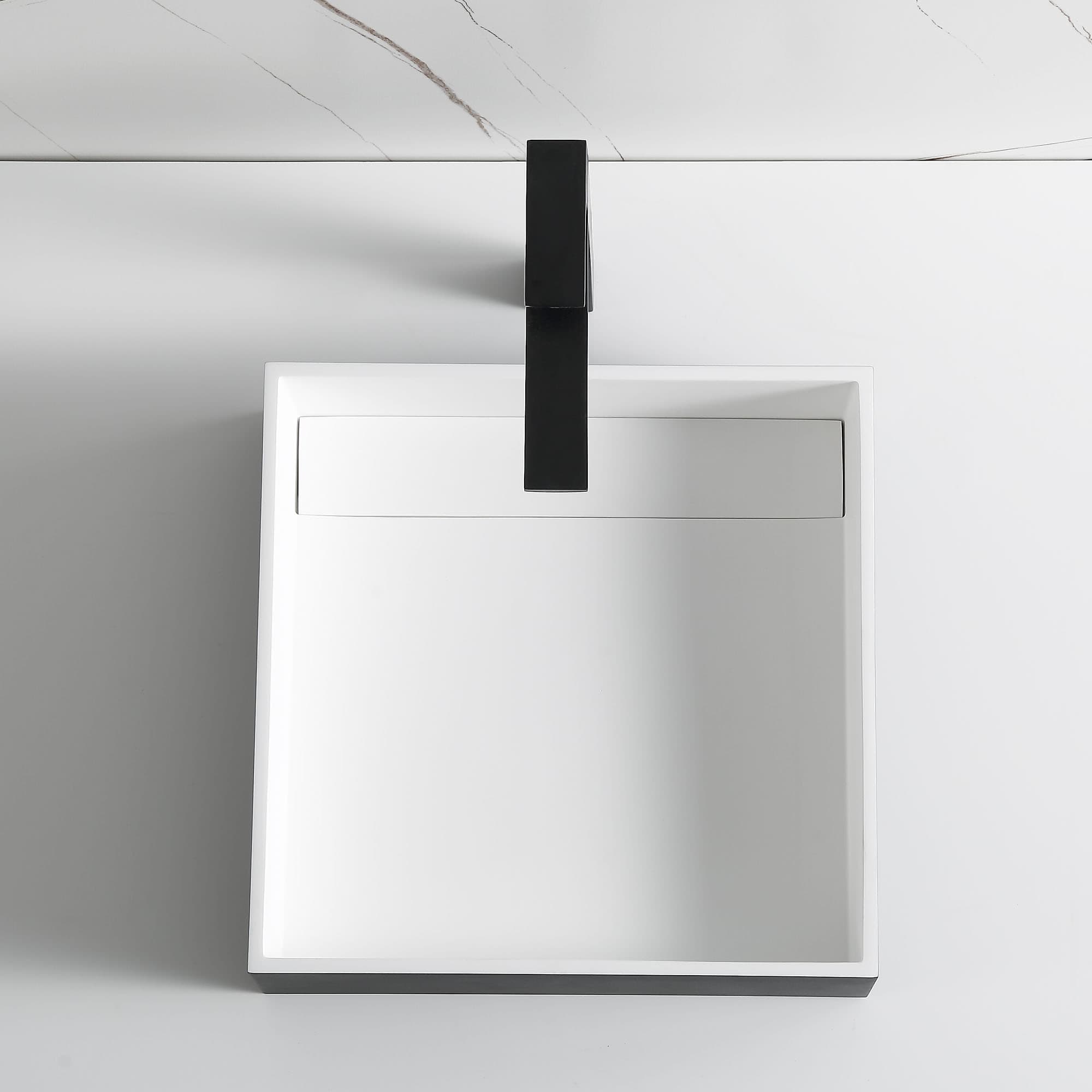 ALFI ABRS14SBM Black Matte 14" Square Bathroom Sink - image 3
