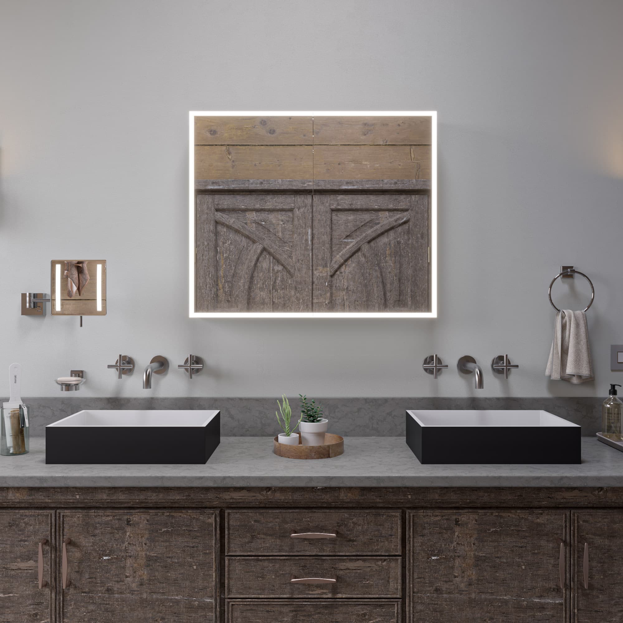 ALFI ABRS2014BM Black Matte Solid Surface Resin Bathroom Sink - image 3