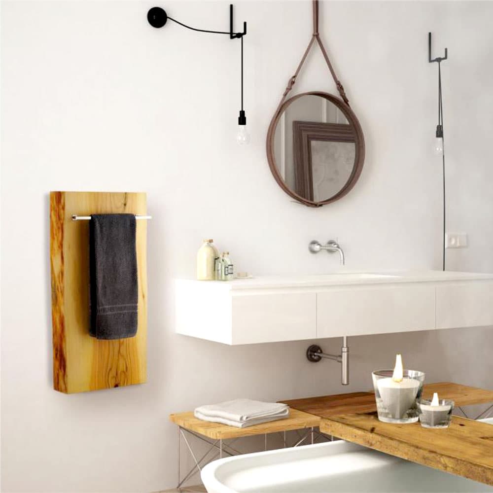 ALFI ABTW1632V Live Edge Cedar Wood Towel Warmer - image 2