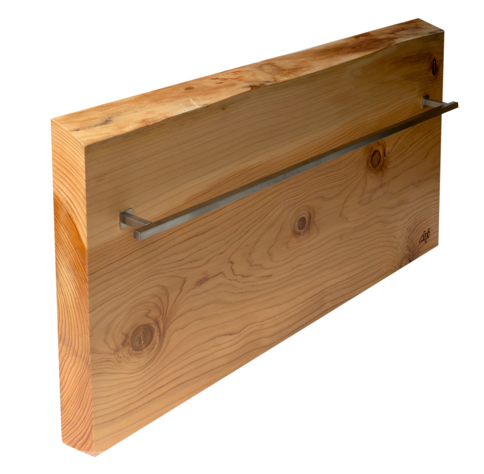 ALFI ABTW3216H Live Edge Cedar Wood Towel Warmer - image 1