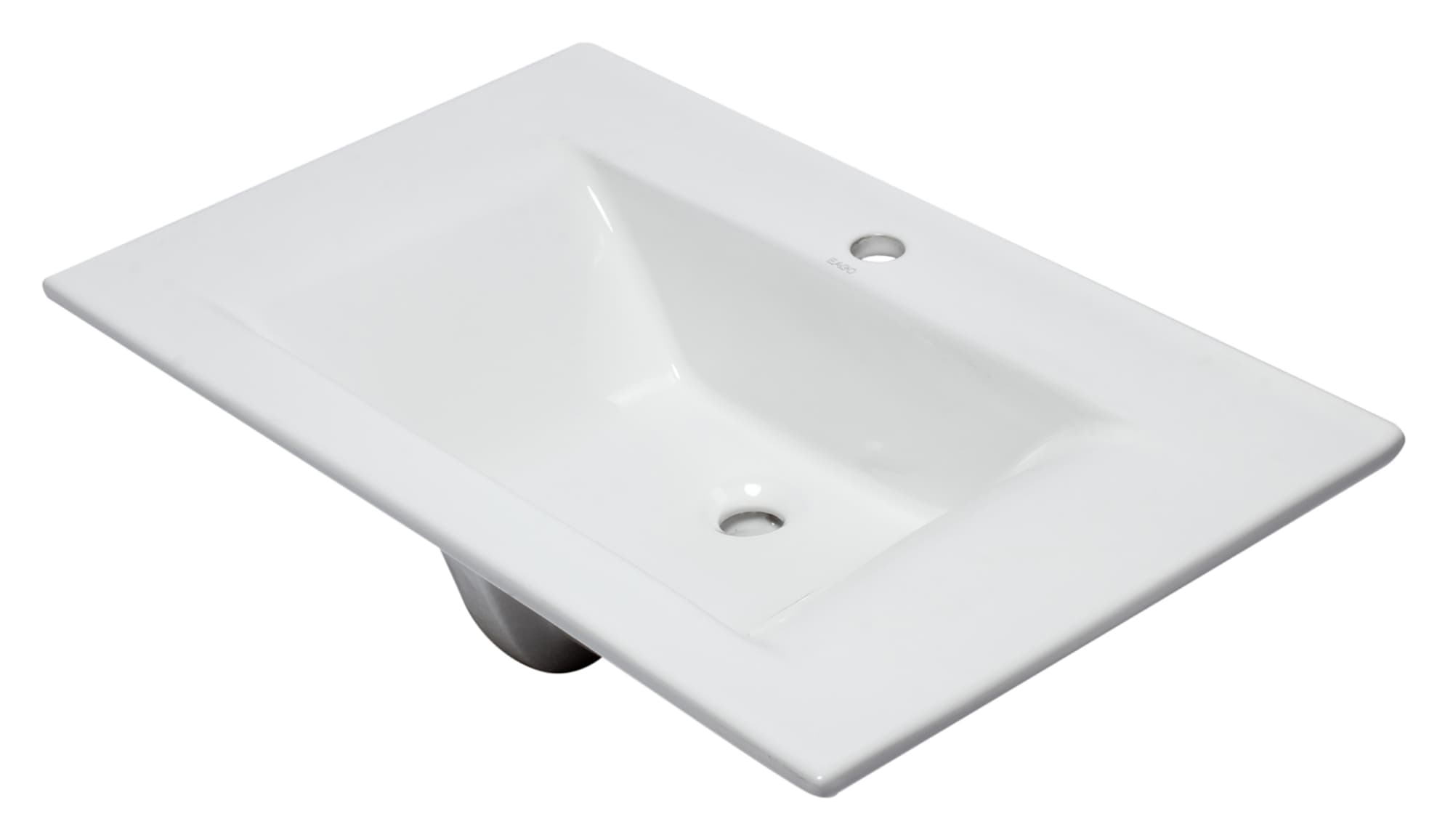 EAGO BB127 Ceramic Drop-In Bathroom Sink - image 1