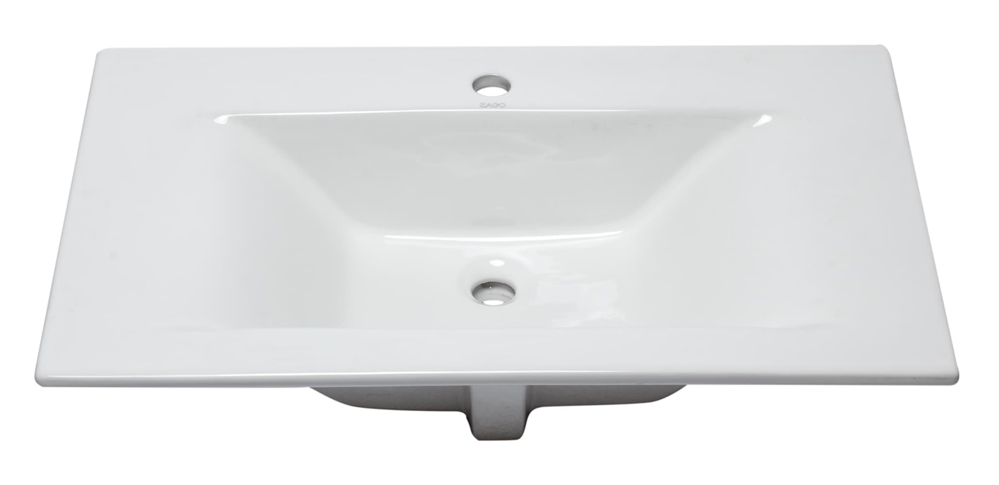 EAGO BB127 Ceramic Drop-In Bathroom Sink - image 2
