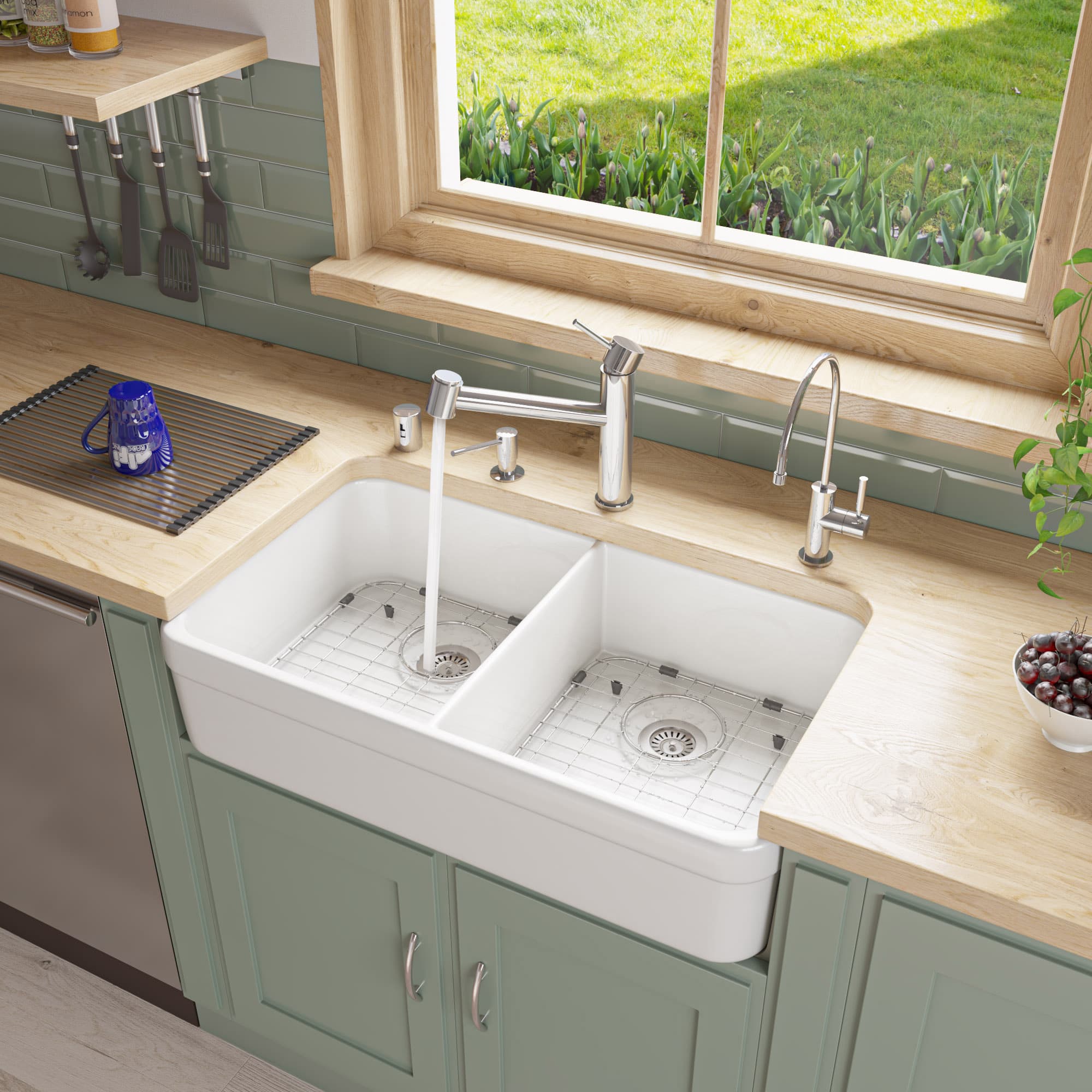 ALFI GR512R Stainless Steel Kitchen Sink Grid - image 6