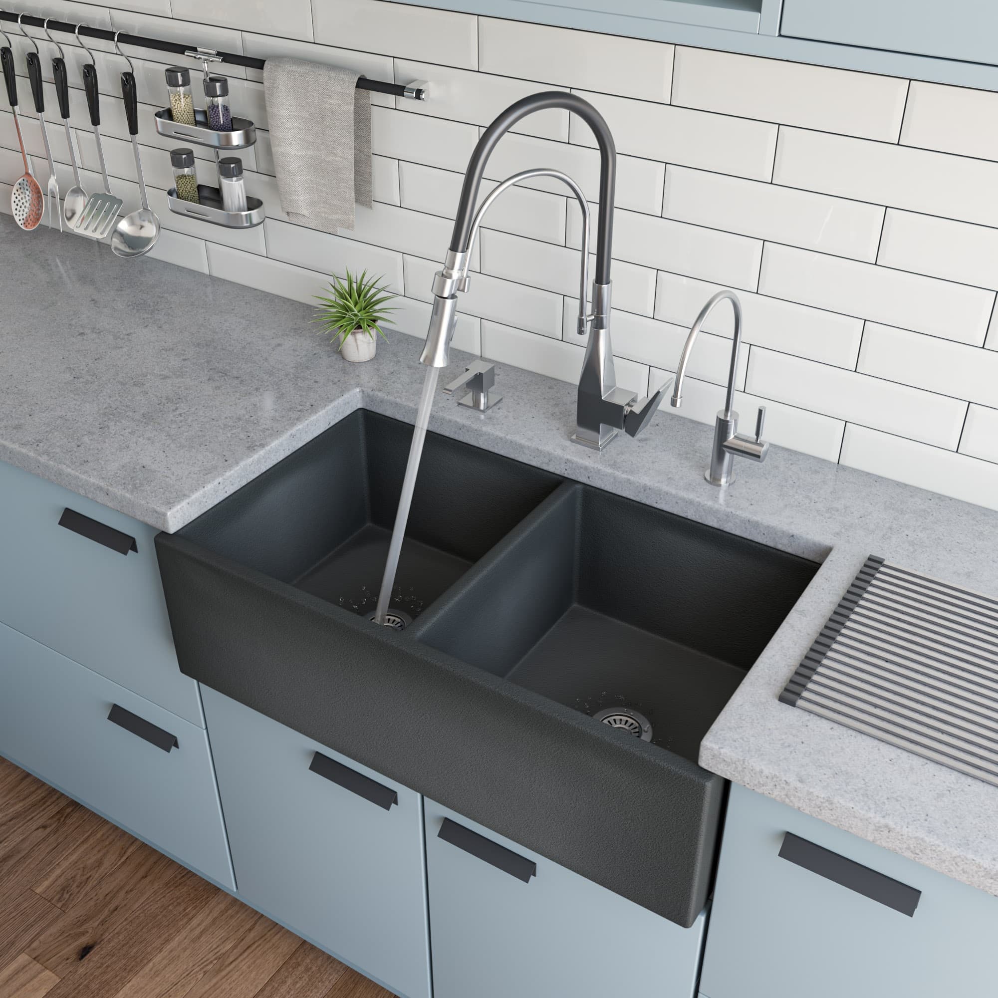 ALFI ABKF3023 Square Kitchen Faucet - image 2