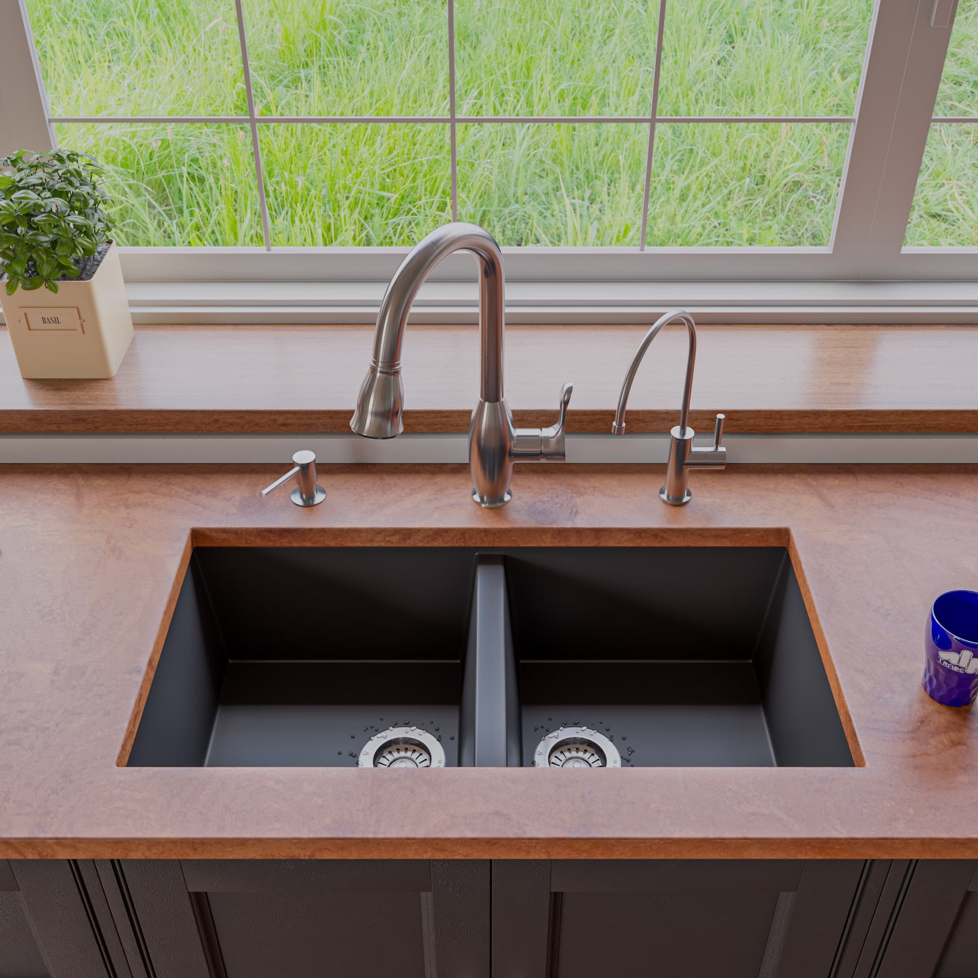 ALFI ABKF3783 Gooseneck Pull Down Kitchen Faucet - image 4