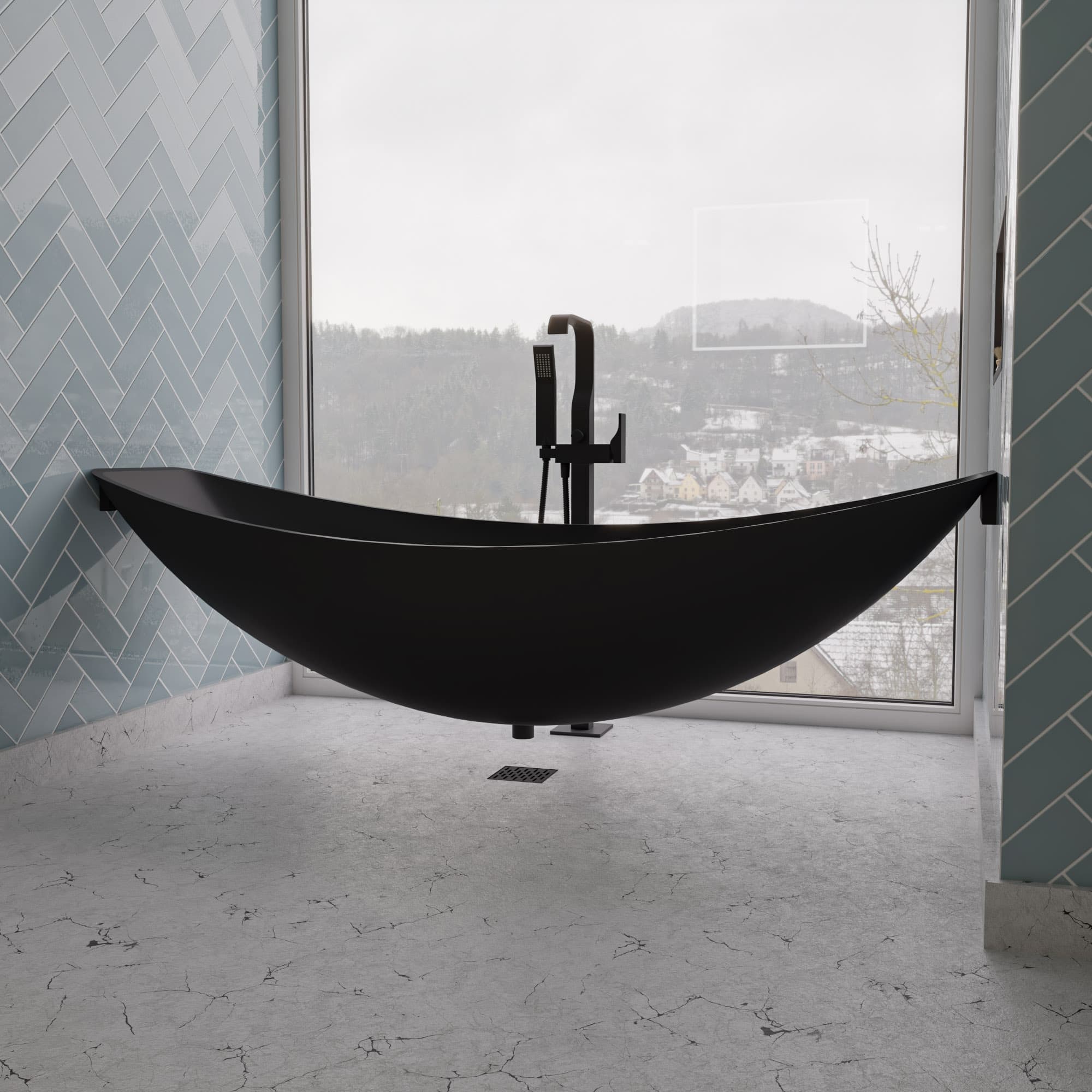 ALFI HammockTub1 Suspended Hammock Tub - image 2
