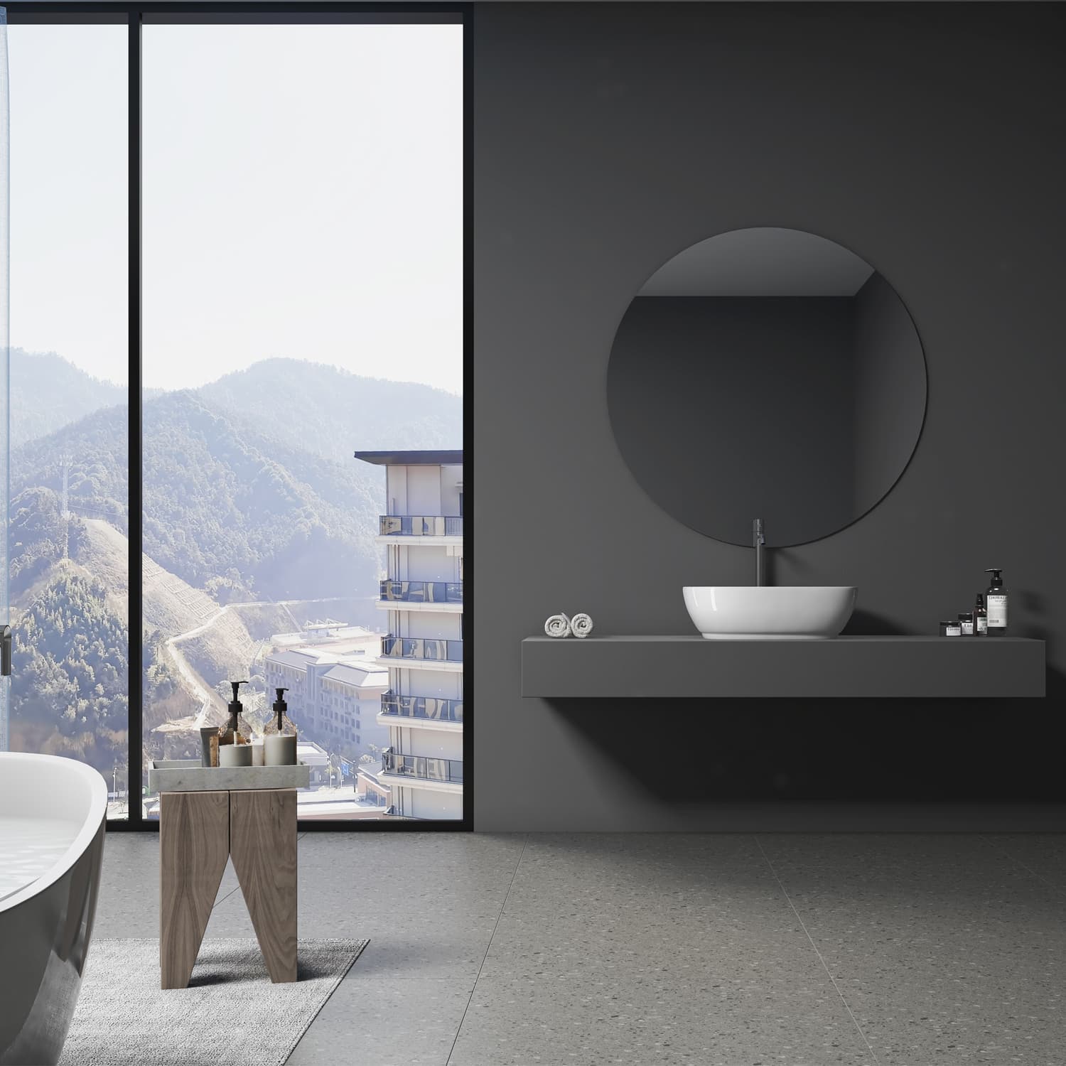Altair Tahoe Oval Ceramic Bathroom Vanity Sink - image 10