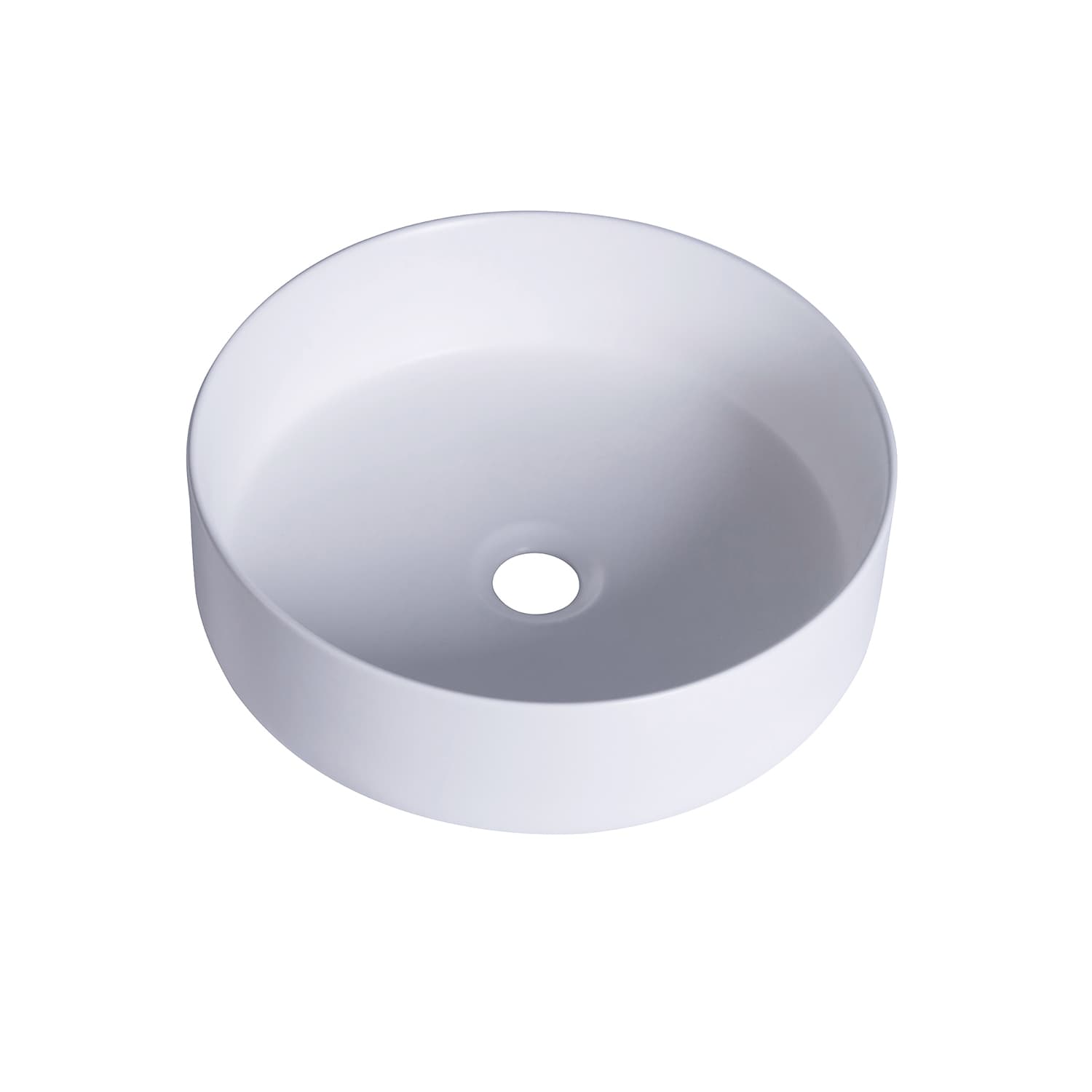 Altair Sabine Round Ceramic Bathroom Vanity Sink - image 2