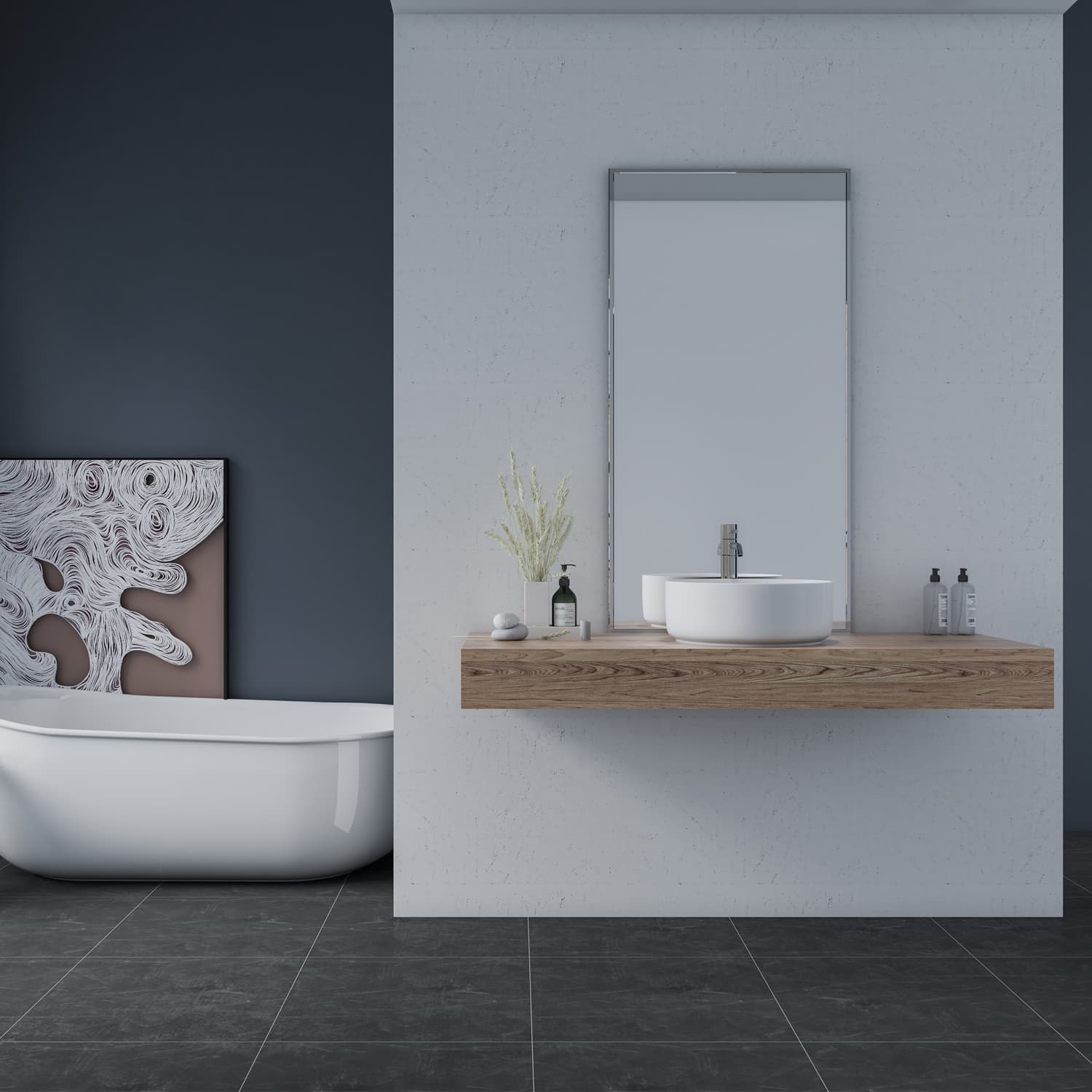 Altair Sabine Round Ceramic Bathroom Vanity Sink - image 10