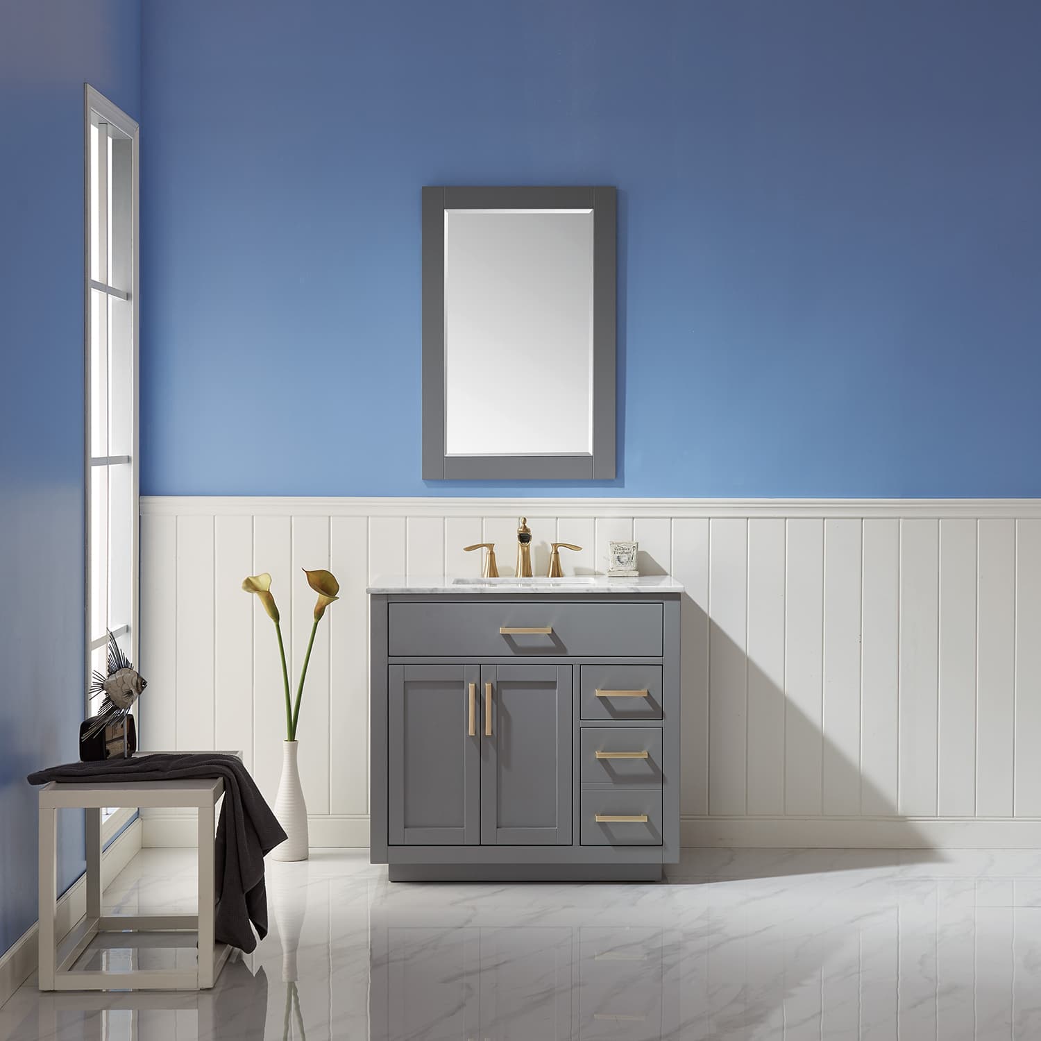 Altair Ivy 36-Inch Single Bathroom Vanity - image 2