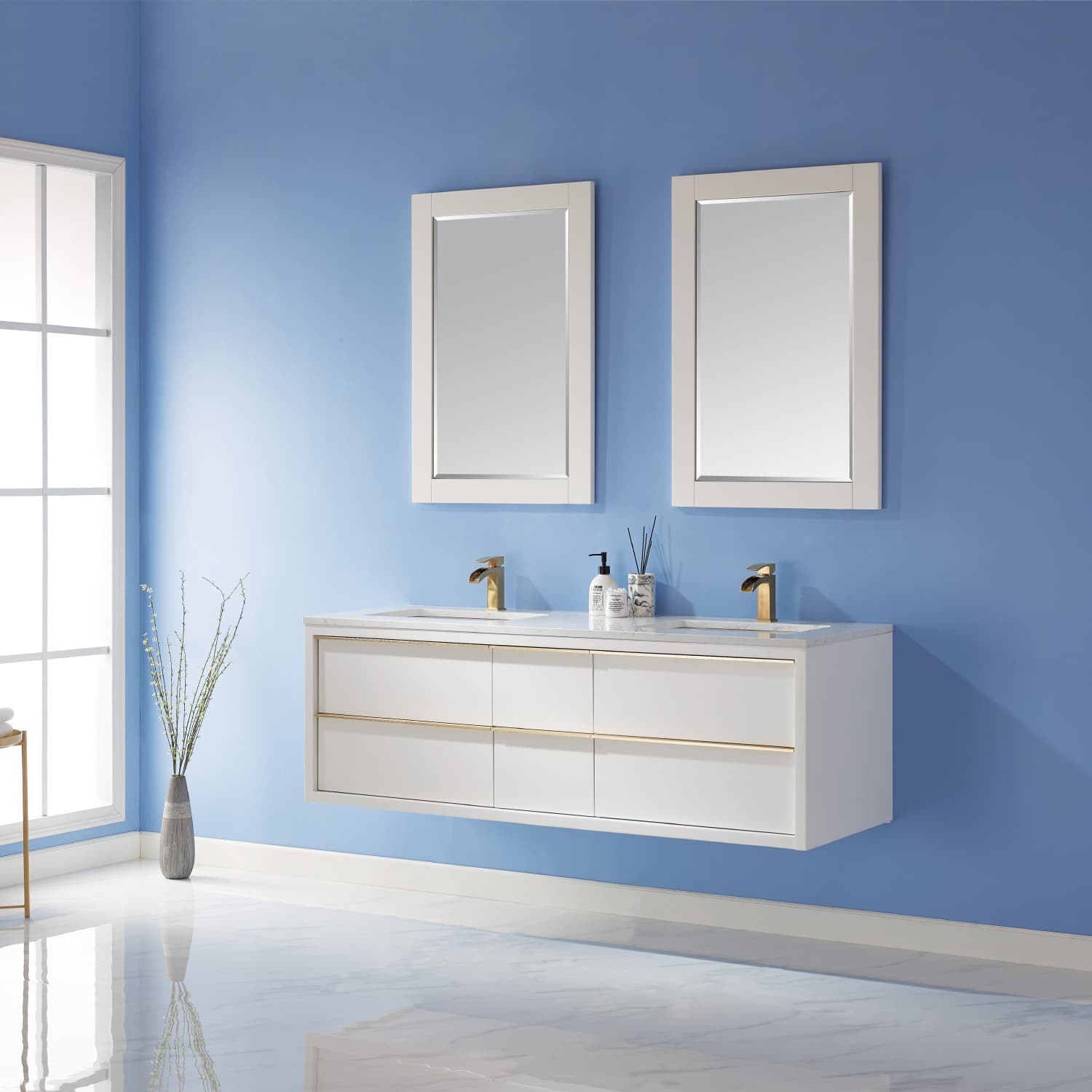 Altair Morgan 60 Double Bathroom Vanity - image 3