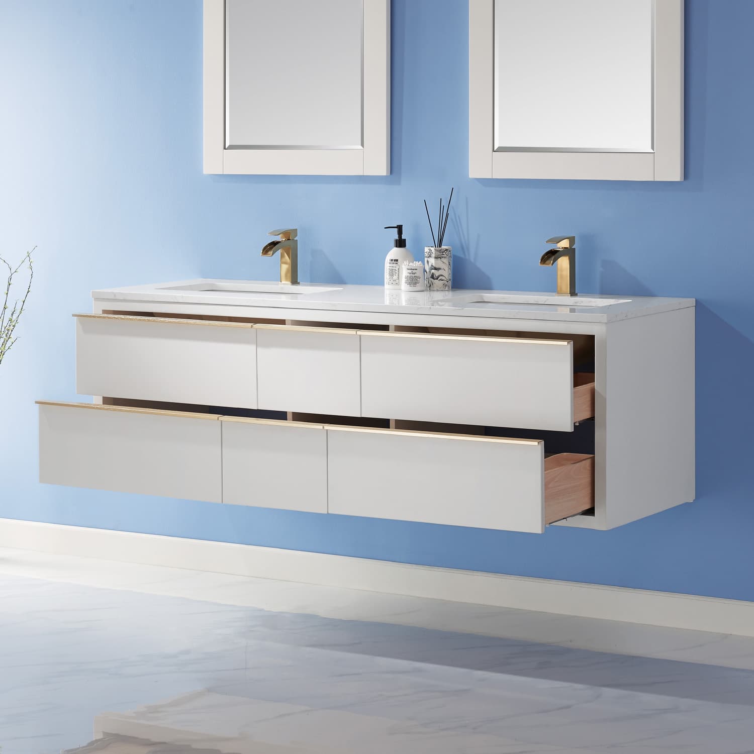 Altair Morgan 60 Double Bathroom Vanity - image 7