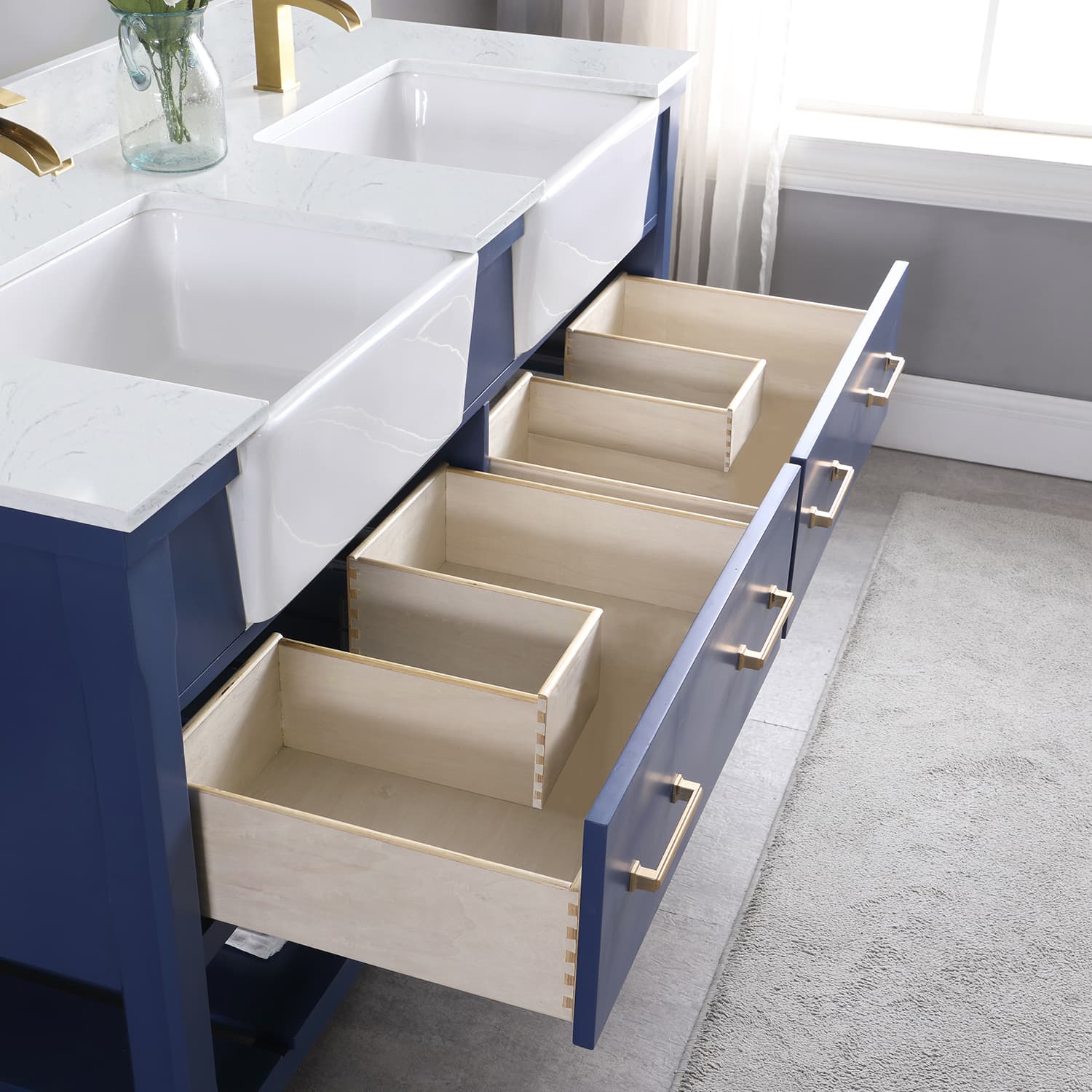 Altair Georgia 60" Double Bathroom Vanity - image 7
