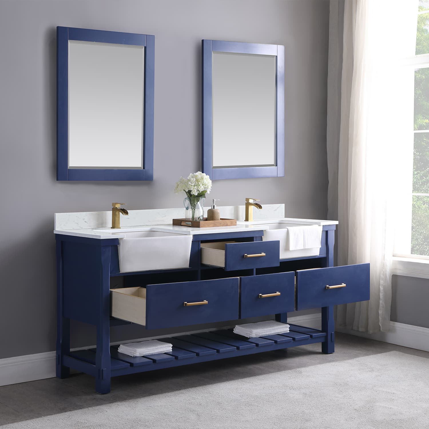 Altair Georgia 72" Double Bathroom Vanity - image 4