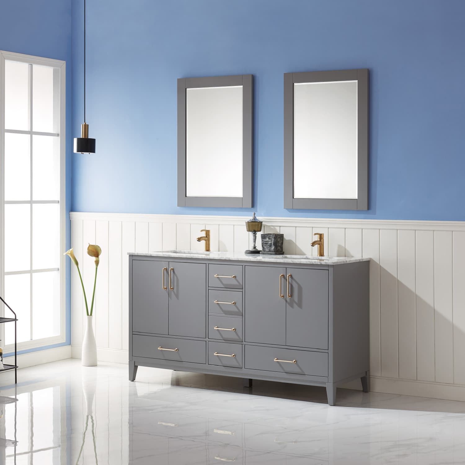 Altair Sutton 60 Double Bathroom Vanity - image 3