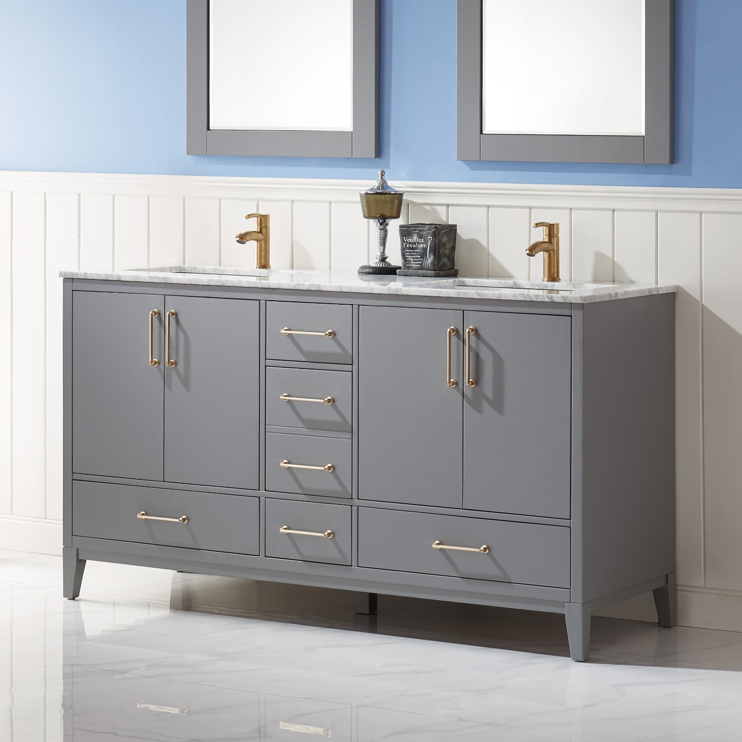 Altair Sutton 60 Double Bathroom Vanity - image 7