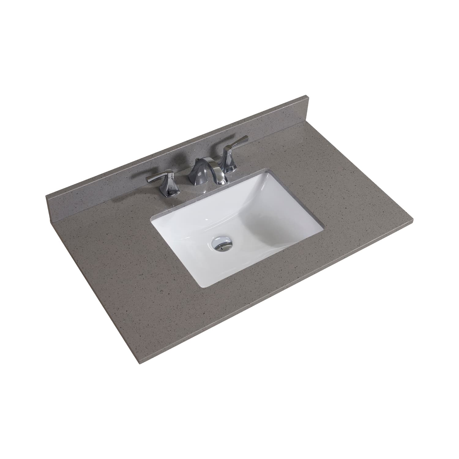 Altair Imperia Mountain Gray Bathroom Vanity Top - image 2