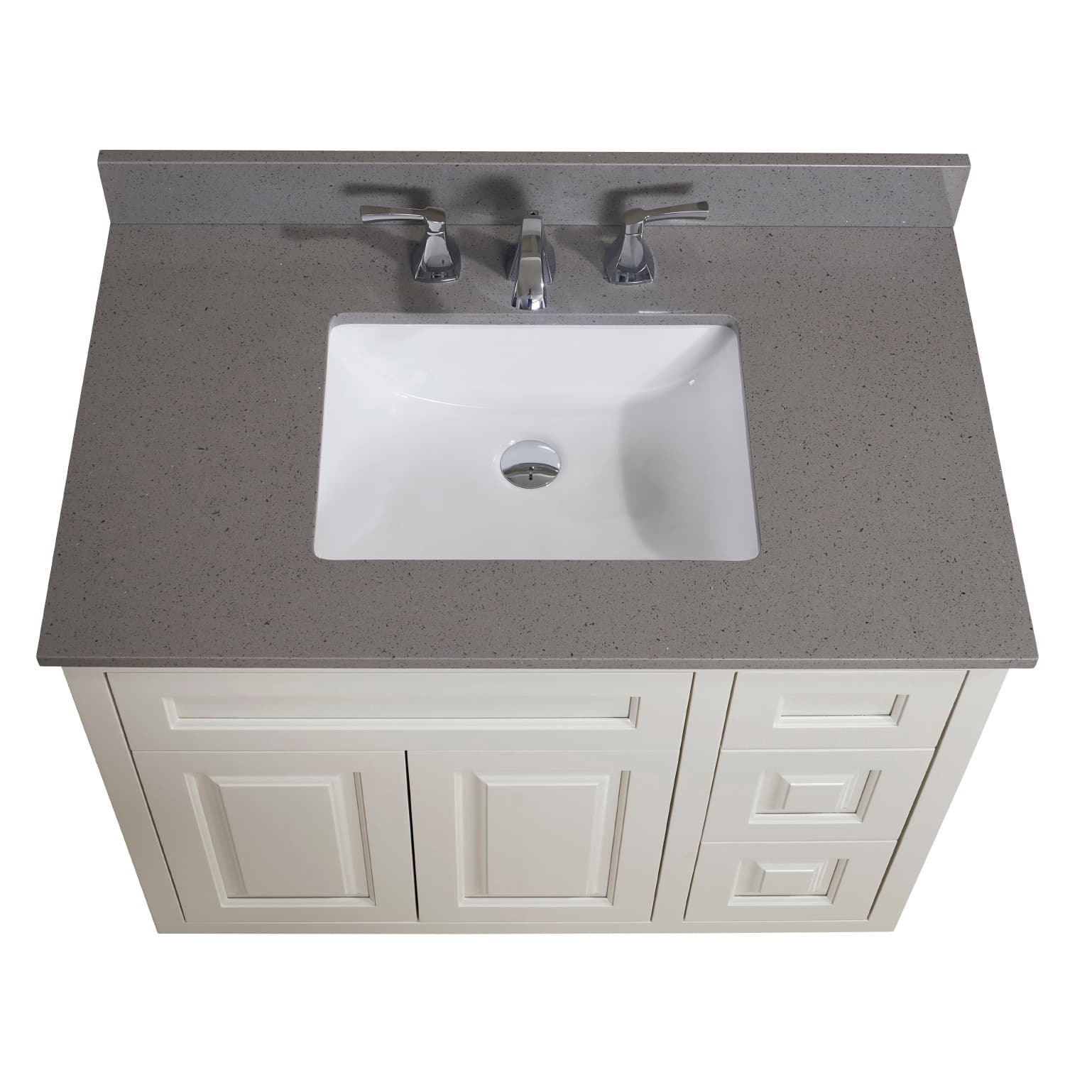 Altair Imperia Mountain Gray Bathroom Vanity Top - image 5