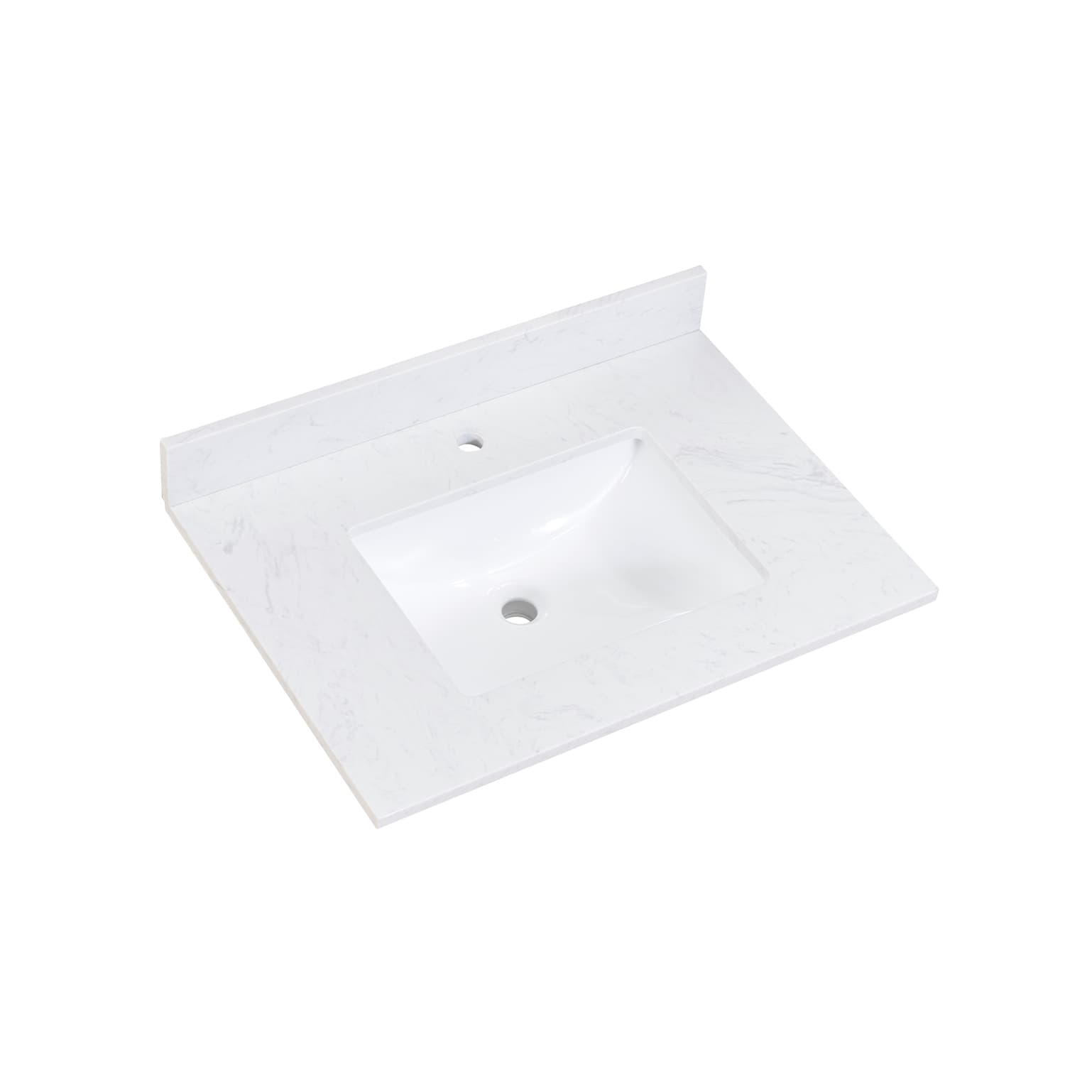 Altair Salerno Aosta White Bathroom Vanity Top - image 1