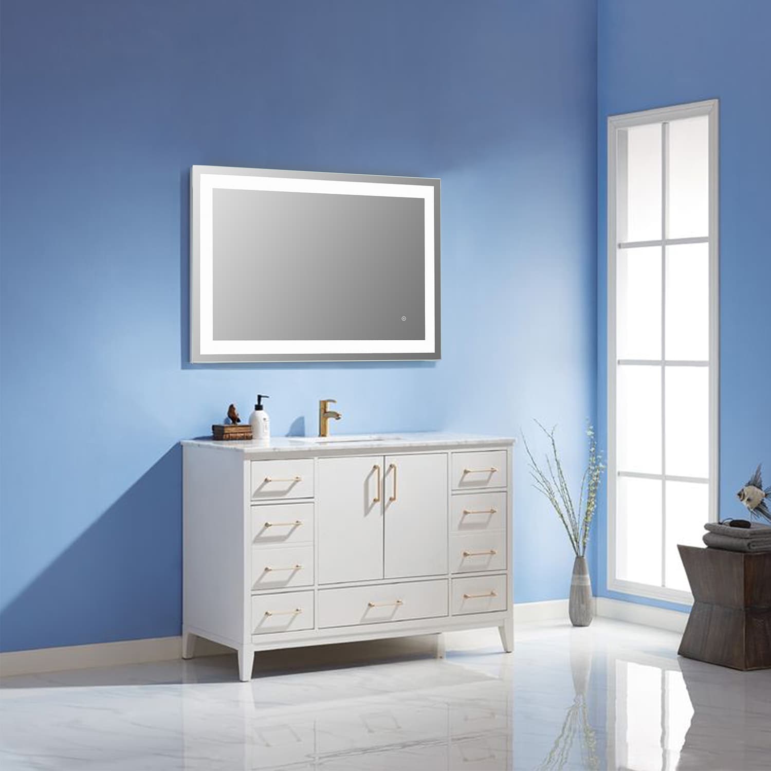Altair Genova Frameless LED Vanity Mirror - image 3