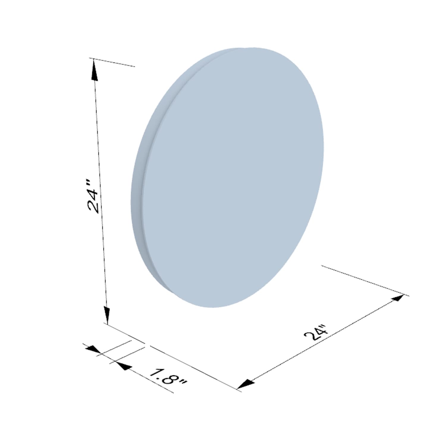 Altair Padova Frameless LED Vanity Mirror - image 5