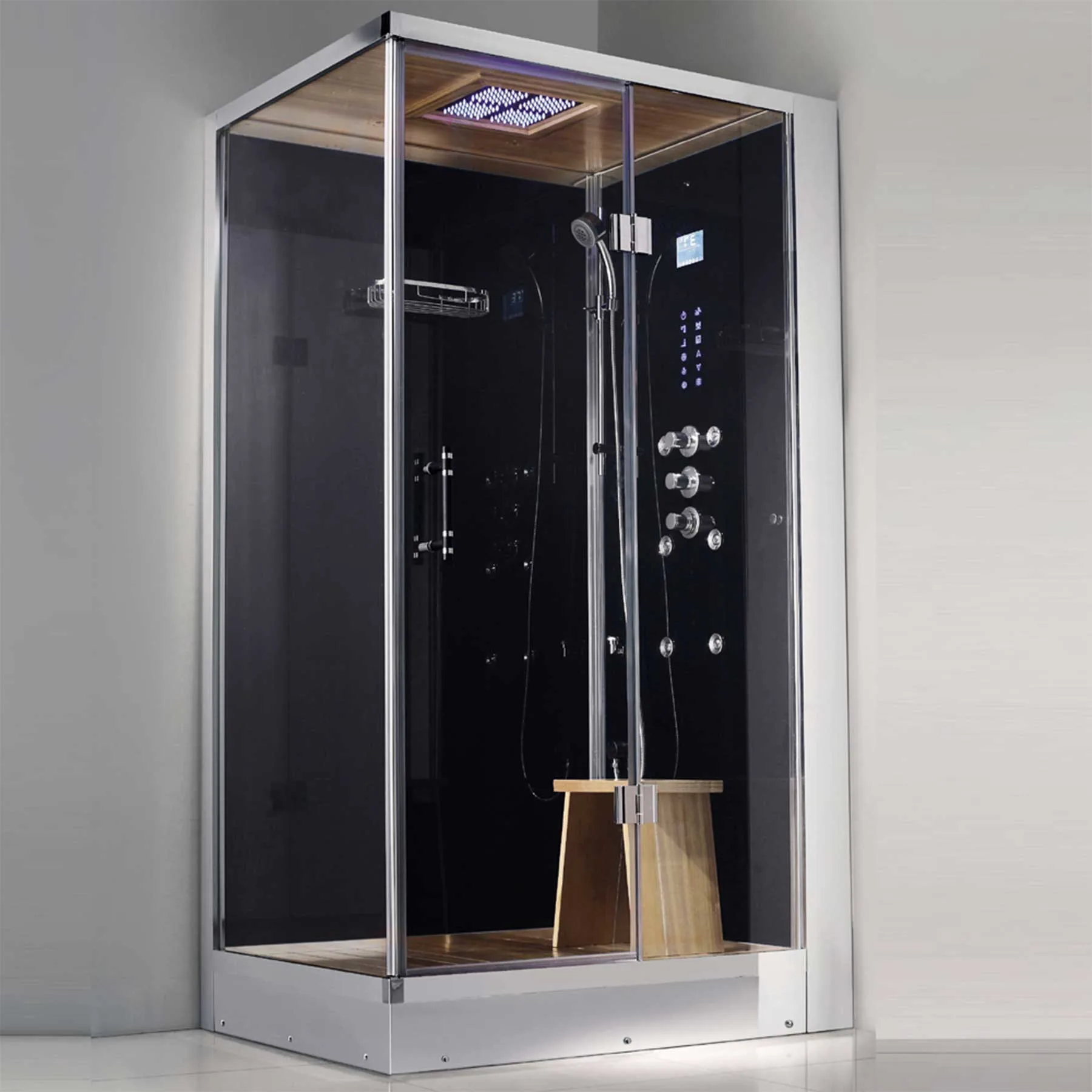 Athena WS-108 1 Person 6 Jetted 39L x 32W x 89H in Steam Shower - image 2