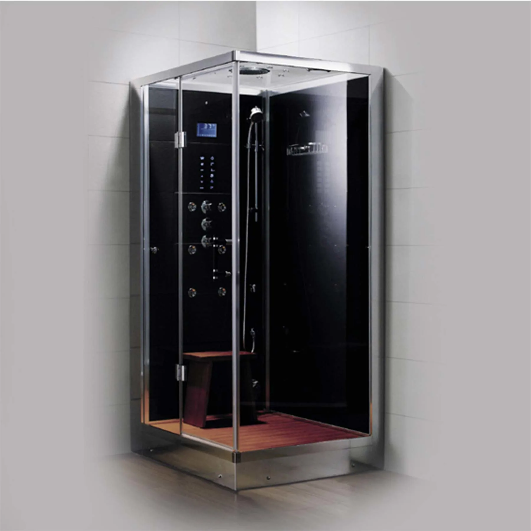 Athena WS-108 1 Person 6 Jetted 39L x 32W x 89H in Steam Shower