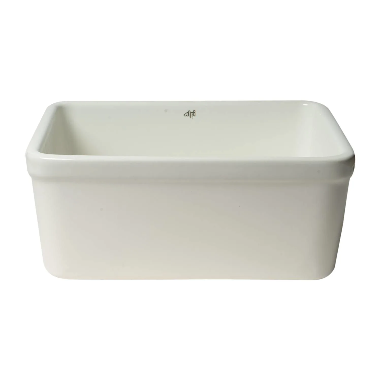 ALFI AB507 20 inch Single Bowl Fireclay Farm Kitchen Sink - image 3