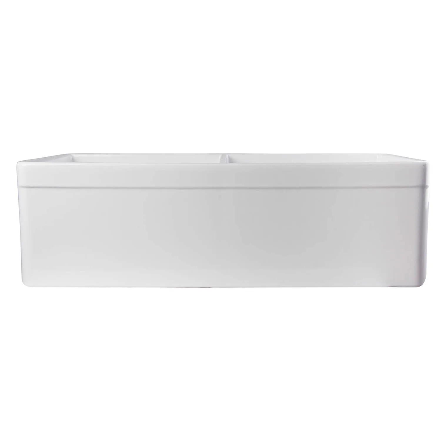 ALFI AB539 32 inch Double Bowl Fireclay Farm Kitchen Sink - image 5