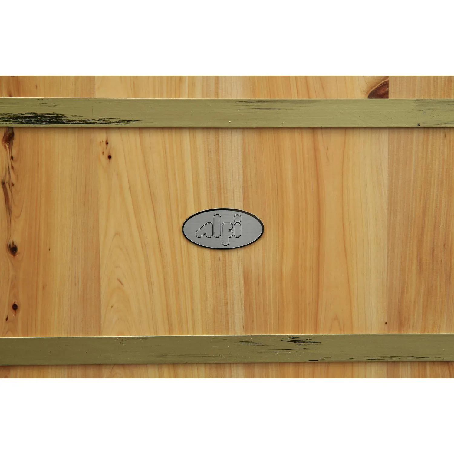 ALFI AB1136 61 inch Cedar Free Standing Bathtub With Chrome Tub Filler - image 9
