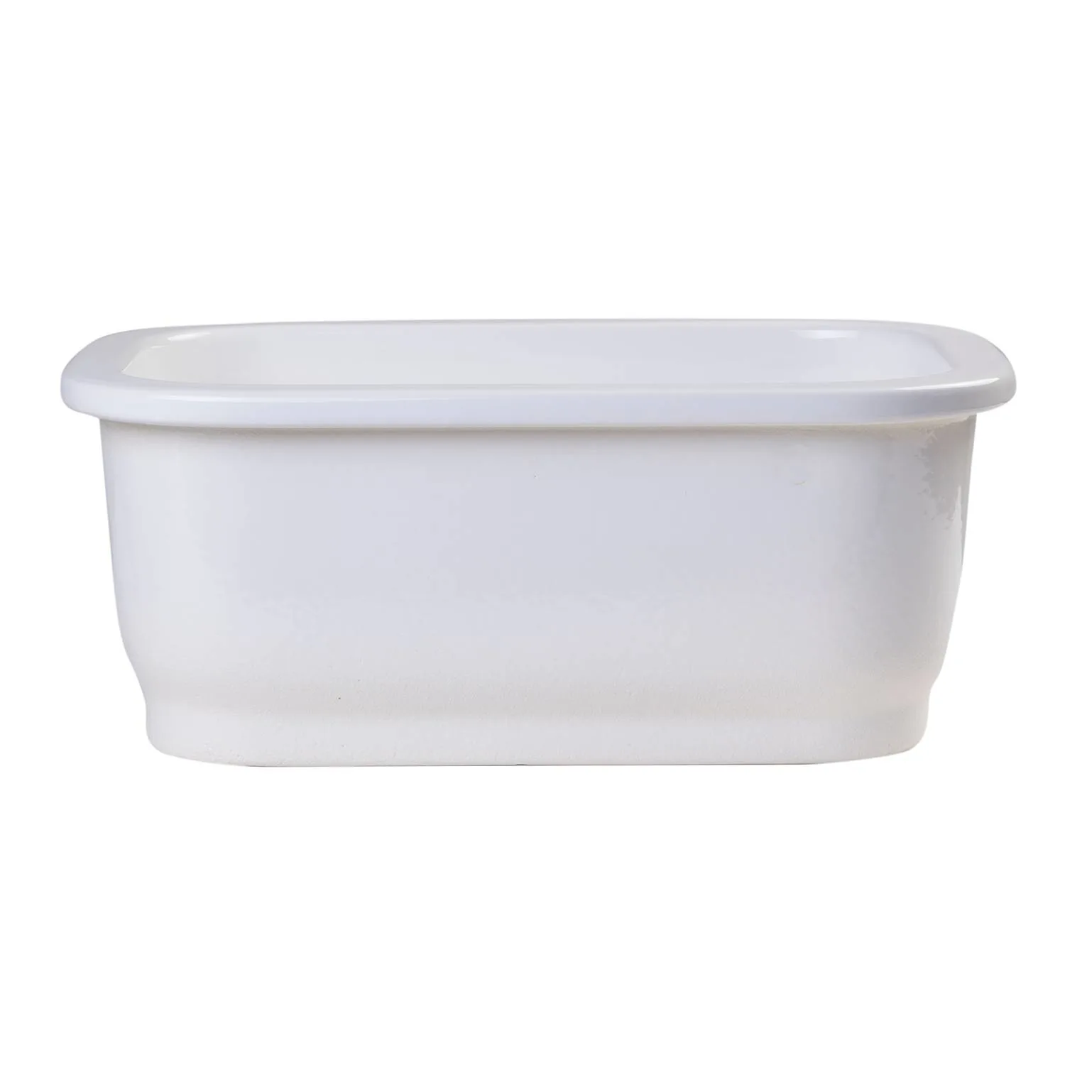 ALFI AB1218 Rectangular Fireclay Undermount /Drop-in Prep Kitchen Sink - image 2