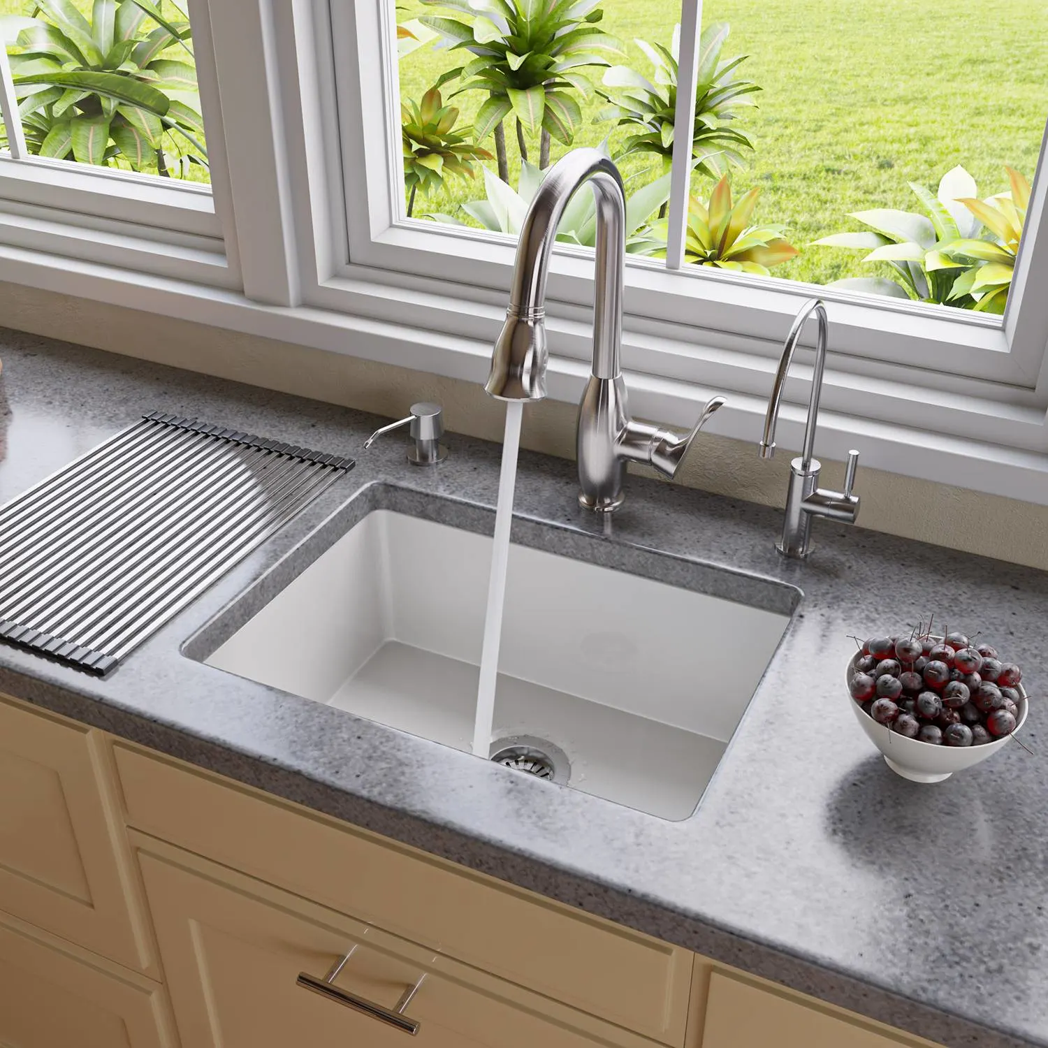 ALFI AB2317 23 inch Fireclay Undermount Kitchen Sink - image 10