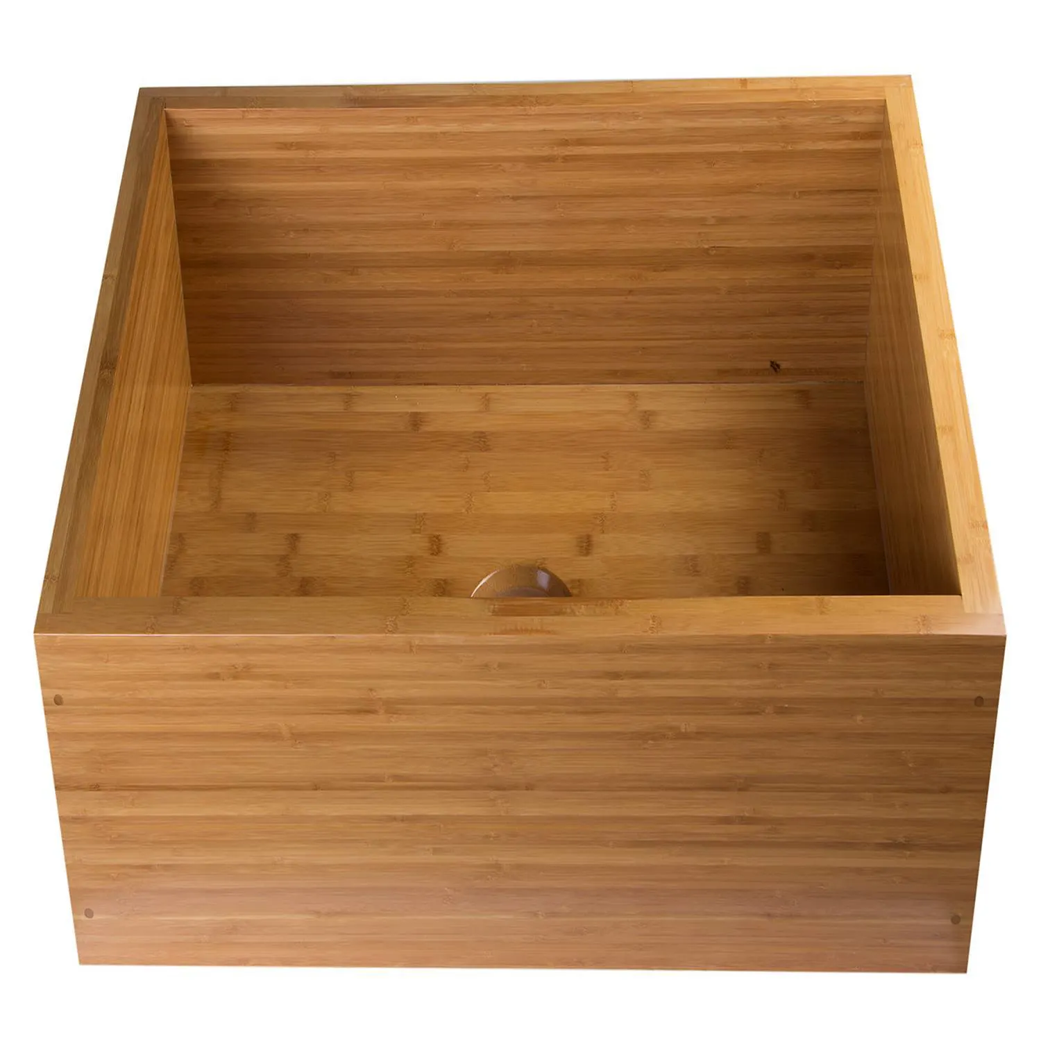 ALFI AB3021 30 inch Single Bowl Bamboo Farm Front Kitchen Sink - image 2