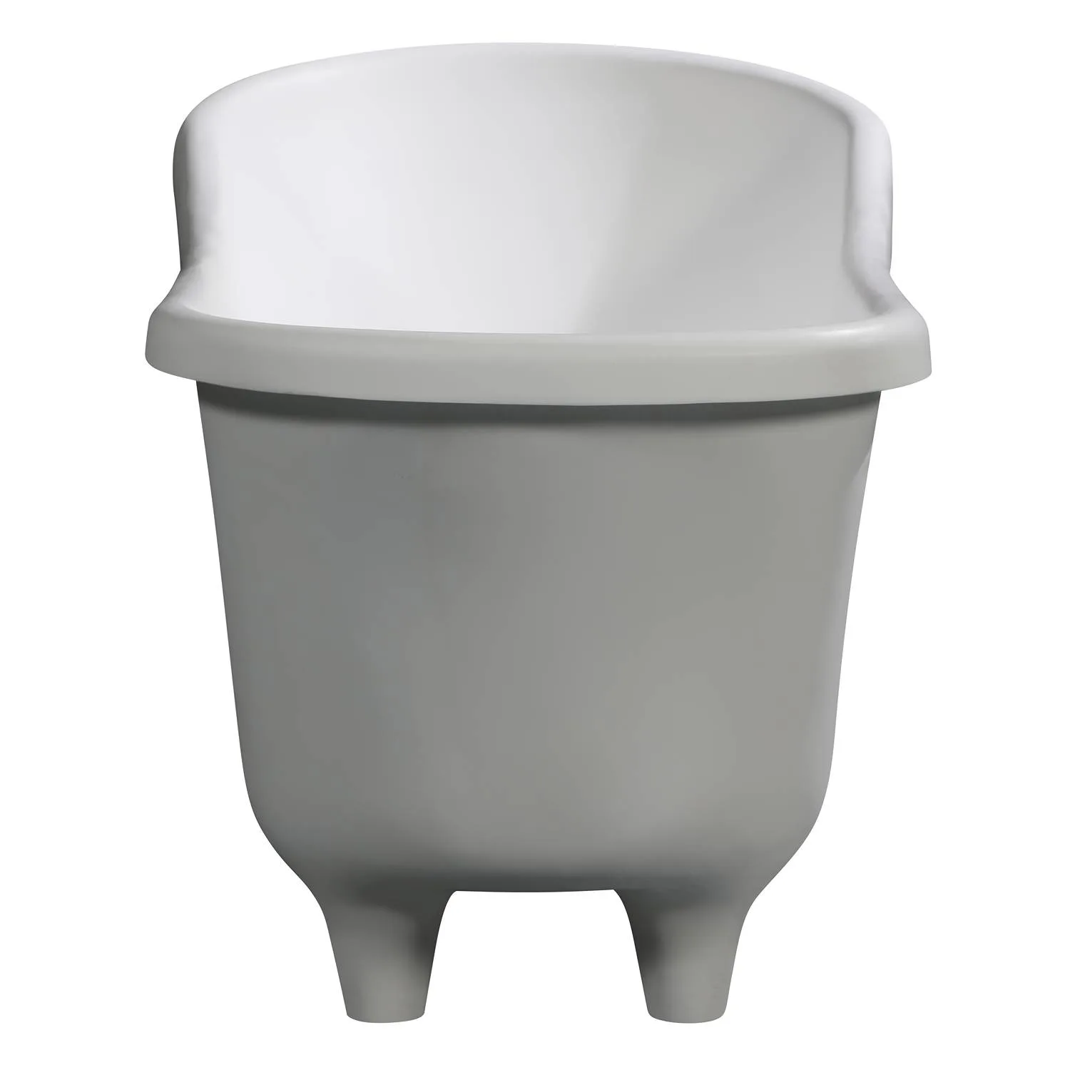 ALFI AB9960 67 inch Matte Clawfoot Resin Bathtub - image 3