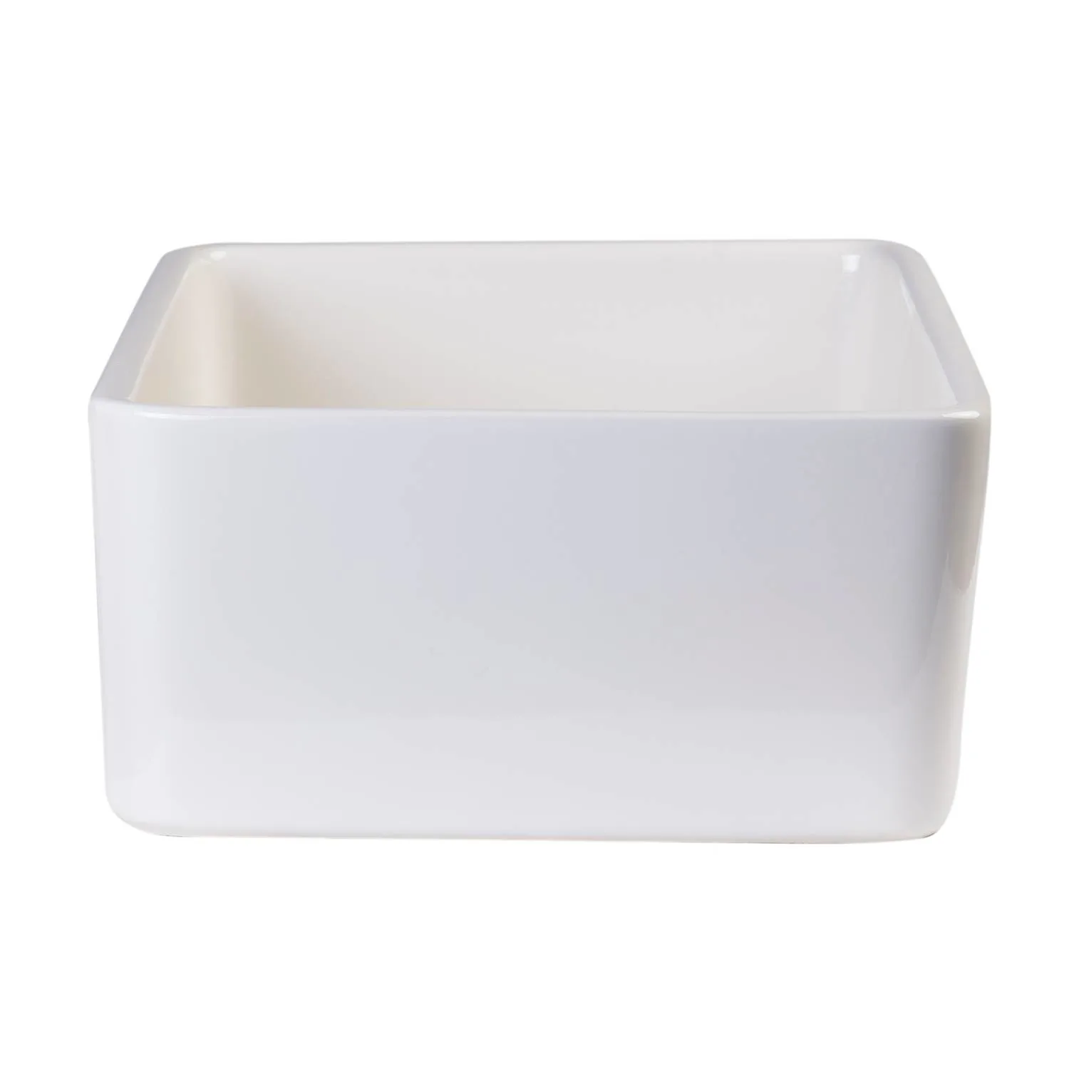 ALFI AB503 23 inch Single Bowl Fireclay Farm Kitchen Sink - image 5