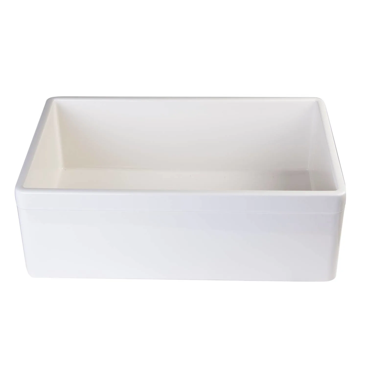 ALFI AB511 30 inch Single Bowl Fireclay Farm Kitchen Sink - image 3