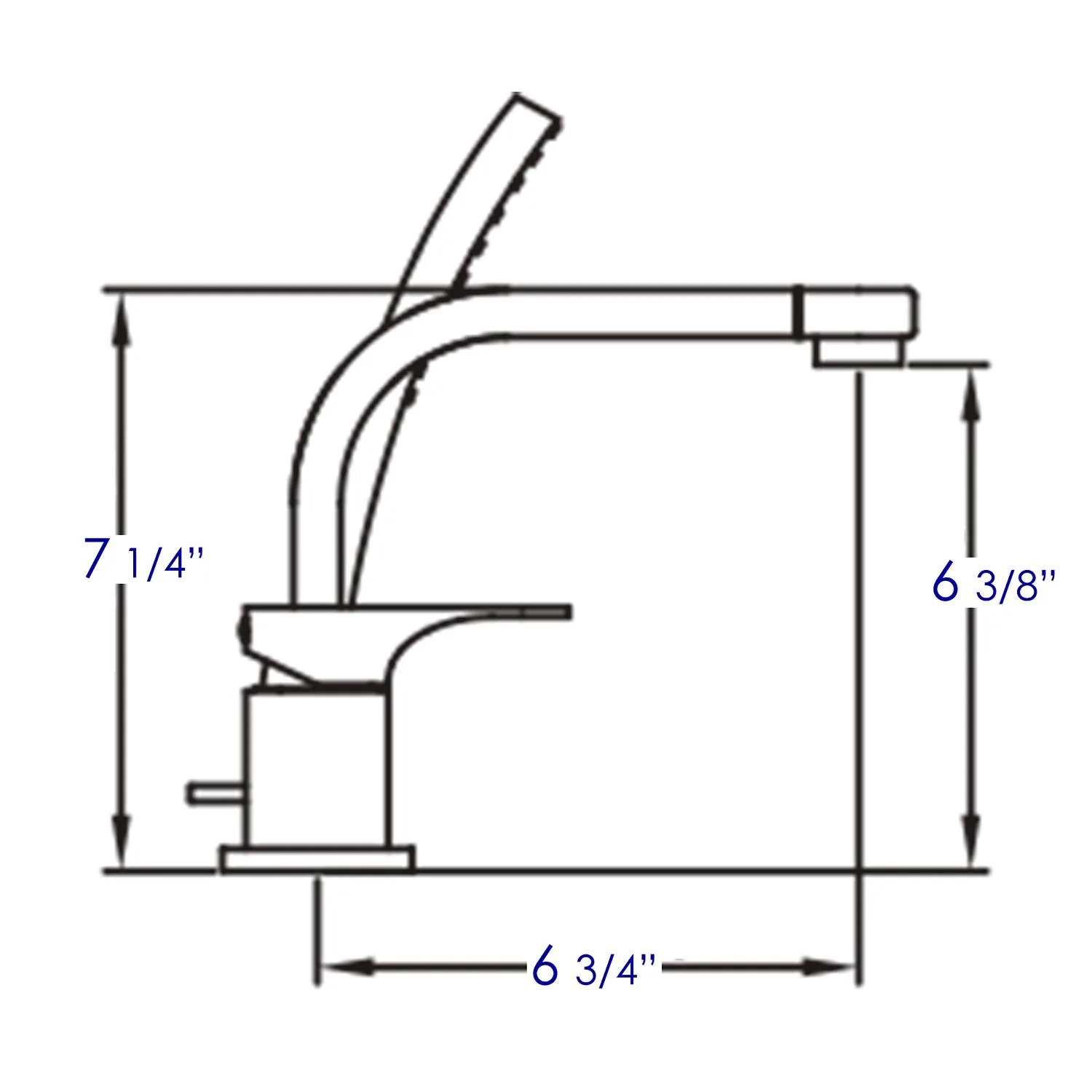 ALFI AB2703 Deck Mounted  Tub Filler - image 7