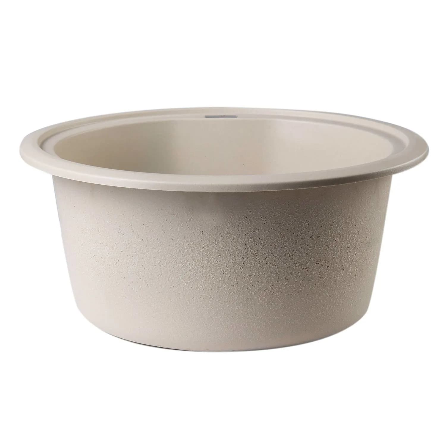 ALFI AB1717DI 17 inch Round Granite Drop-in Prep Kitchen Sink - image 4