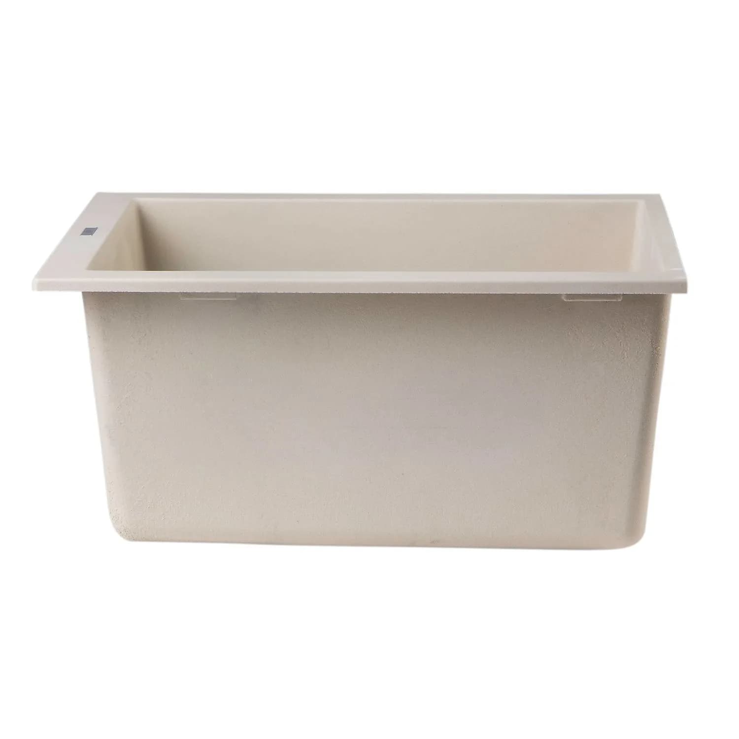 ALFI AB1720UM 17 inch Rectangular Granite Undermount Prep Kitchen Sink - image 6