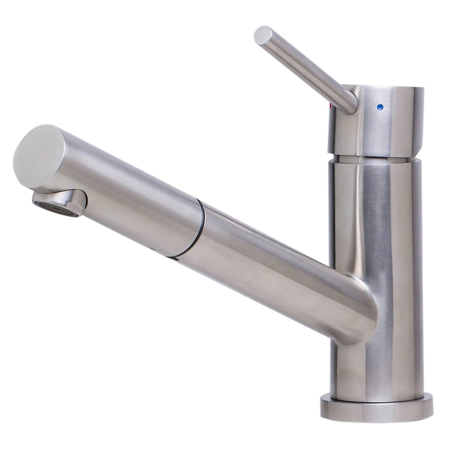 ALFI AB2025 Solid Pull Out Single Hole Kitchen Faucet